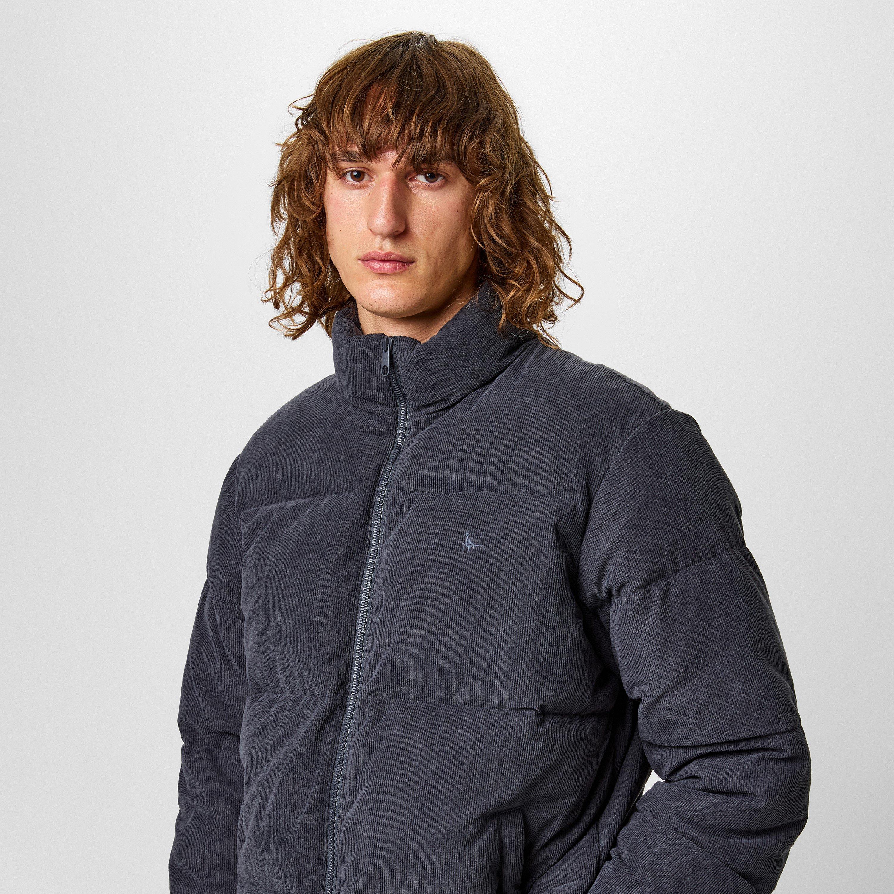 Nero Lavato - Jack Wills - Corduroy Short Puffer Jacket - 3