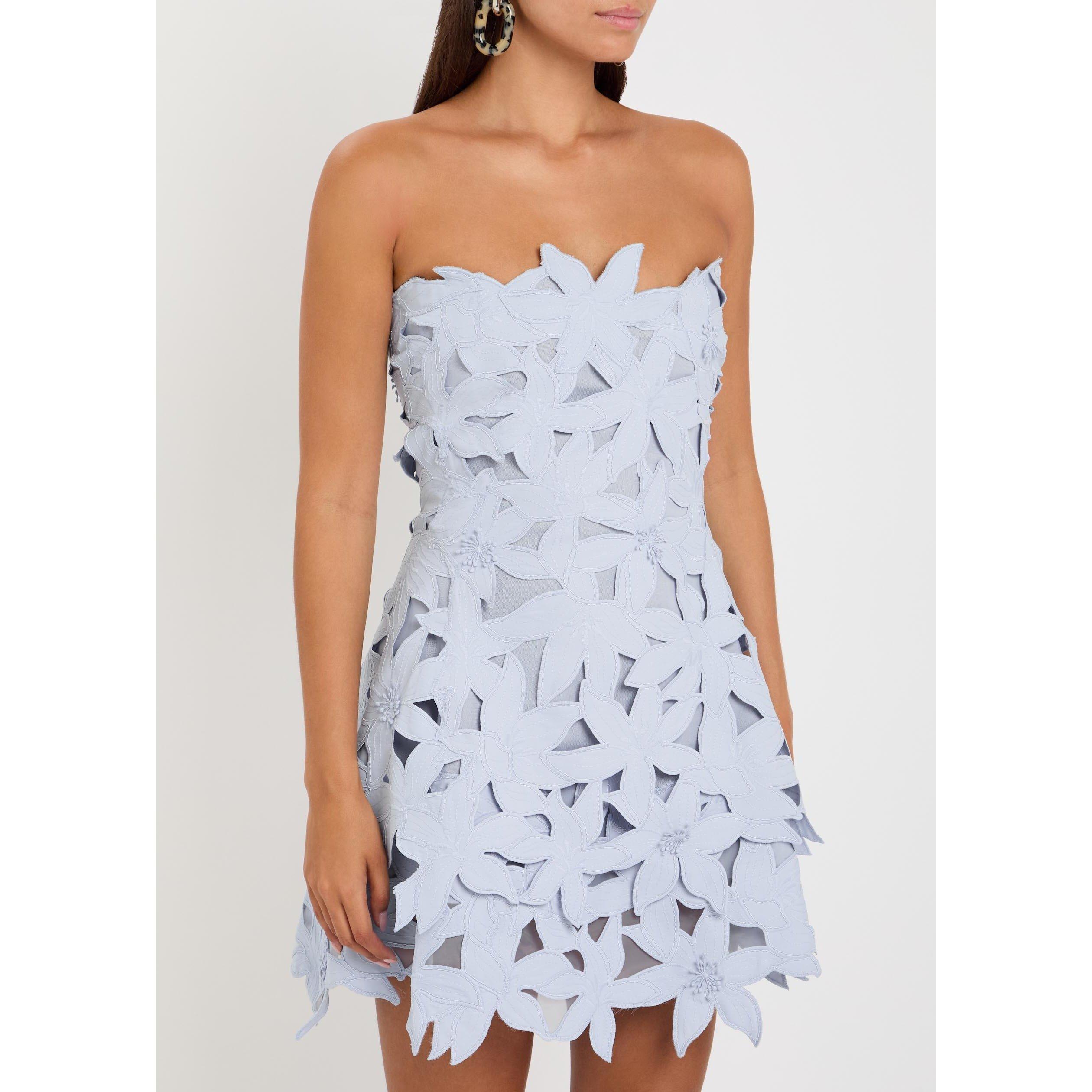LIGHT BLUE - Jonathan Simkhai - Women's Miri Mini Dress - 2