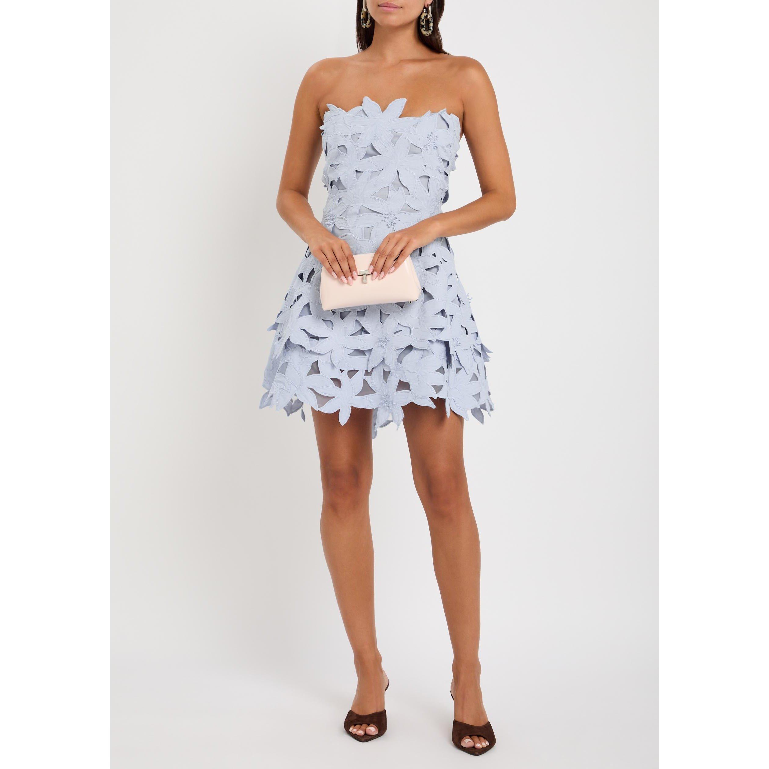 LIGHT BLUE - Jonathan Simkhai - Women's Miri Mini Dress - 5
