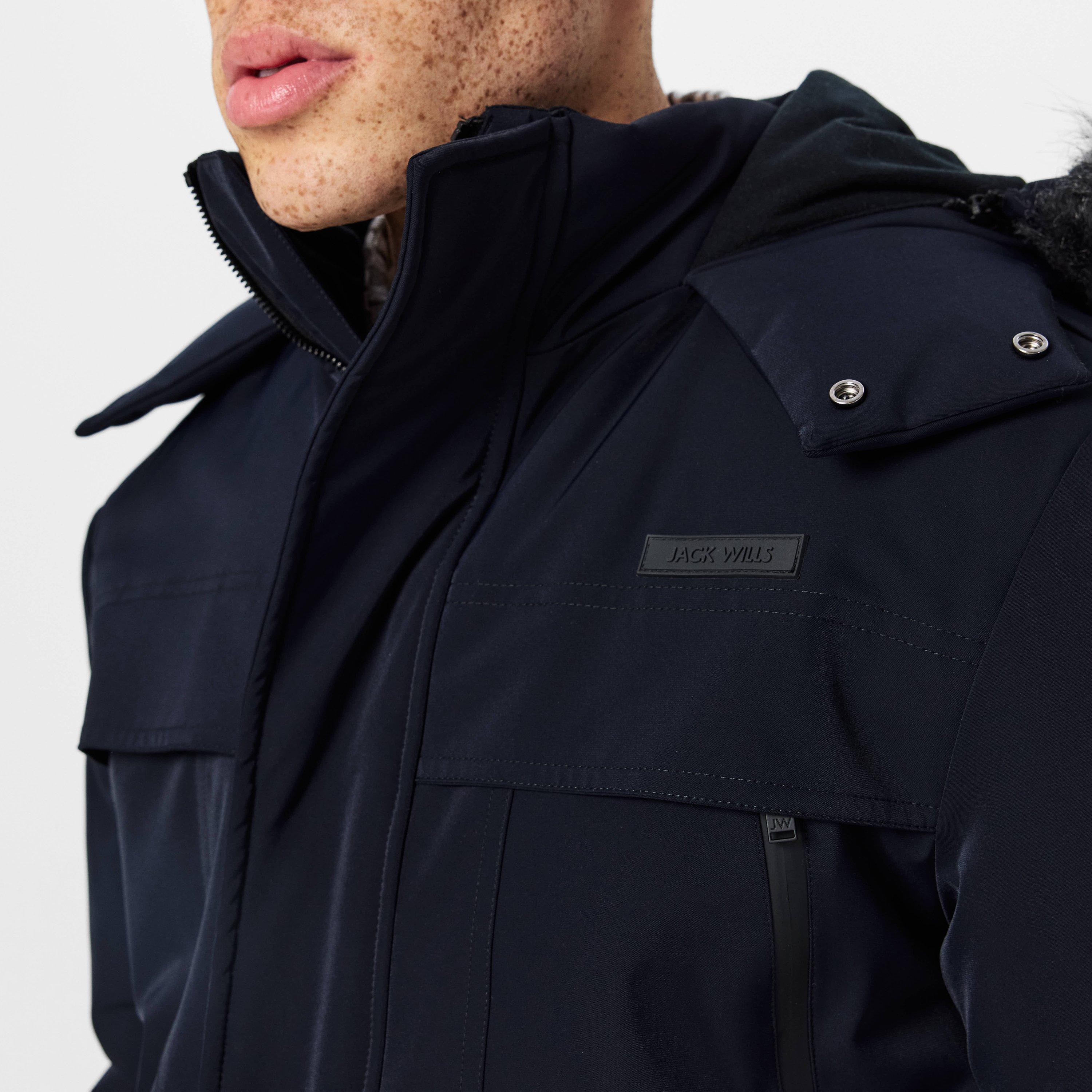 Nero - Jack Wills - JW Weather-Resistant Hooded Parka - 5