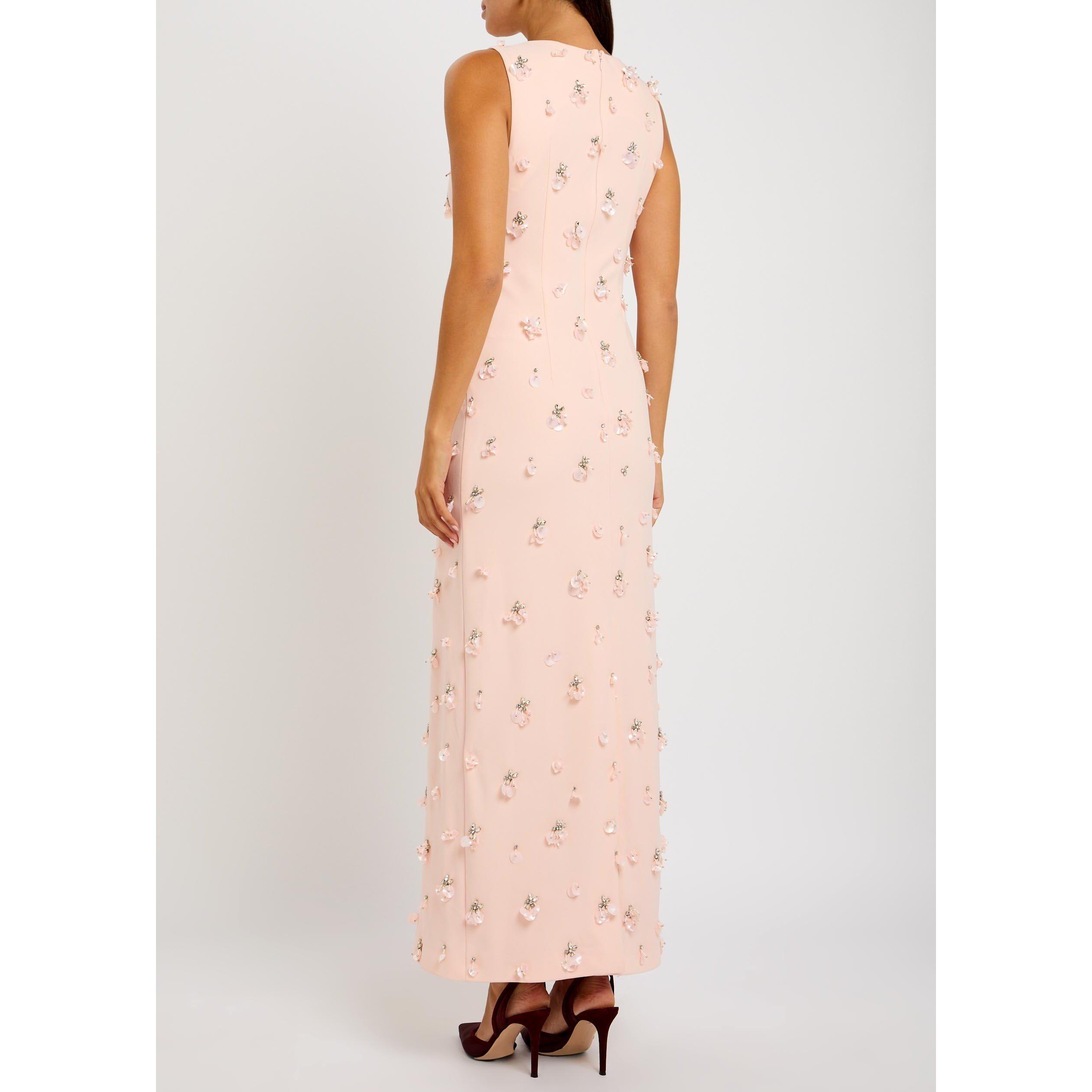 PINK - Jonathan Simkhai - LD CLAUDIA EMBELLISHED DRESS - 3