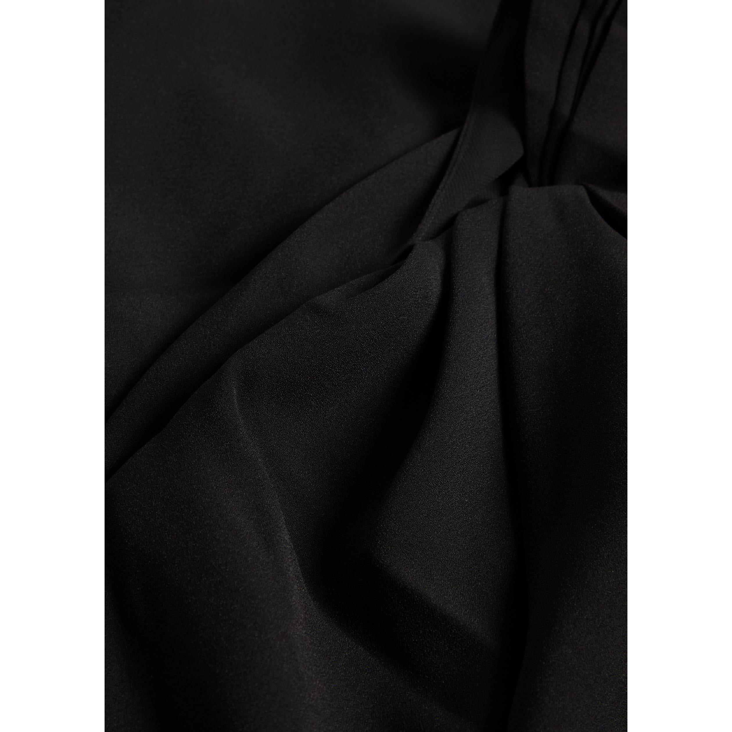 BLACK - Kobo - Women's Xaden One Shoulder Maxi Dress - 4