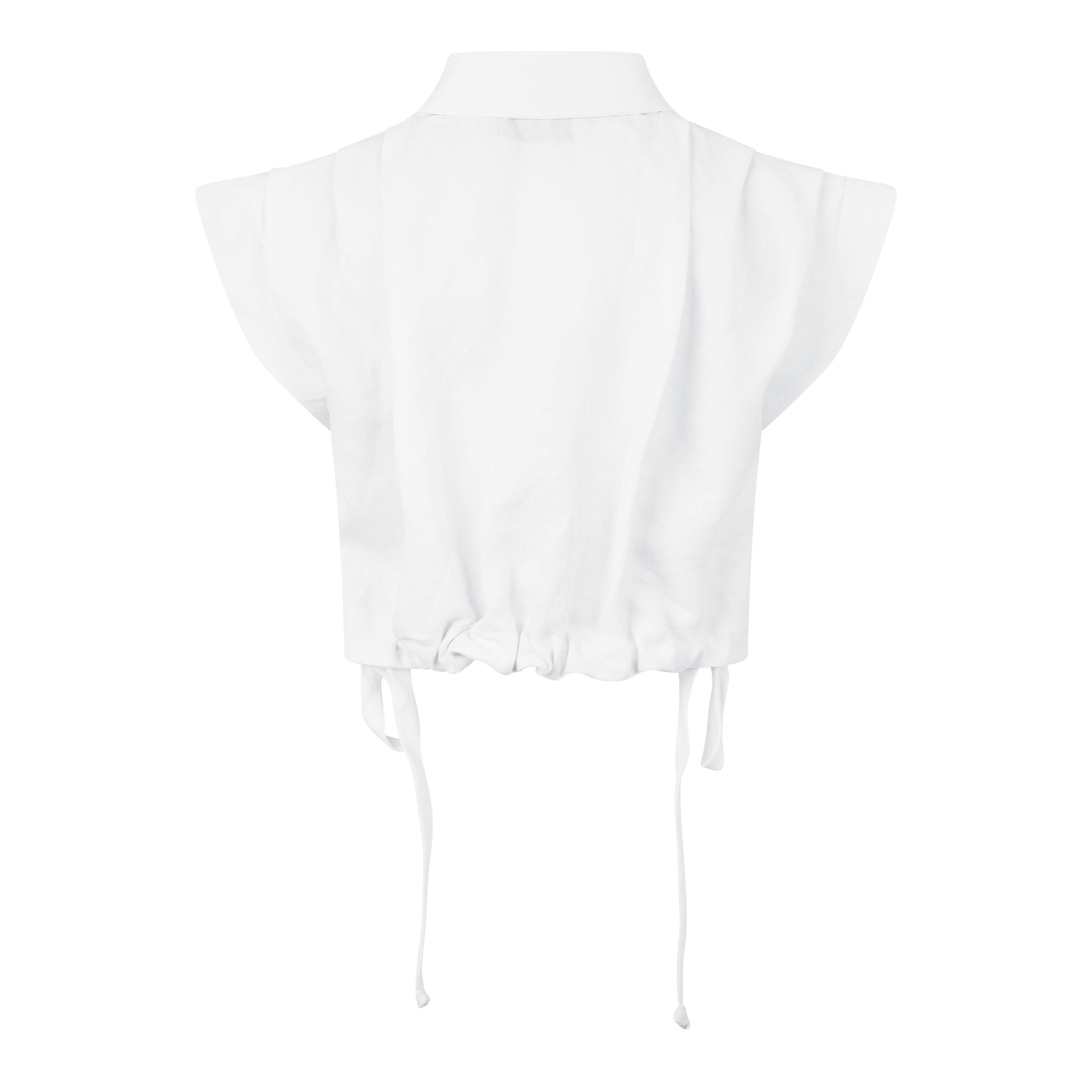 White - JBQ - Women's Preen Crop Top - 6