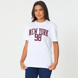 Be You New New York Slogan SS Tee