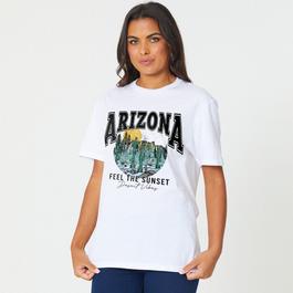 Be You Ladies Arizona Slogan T Shirt