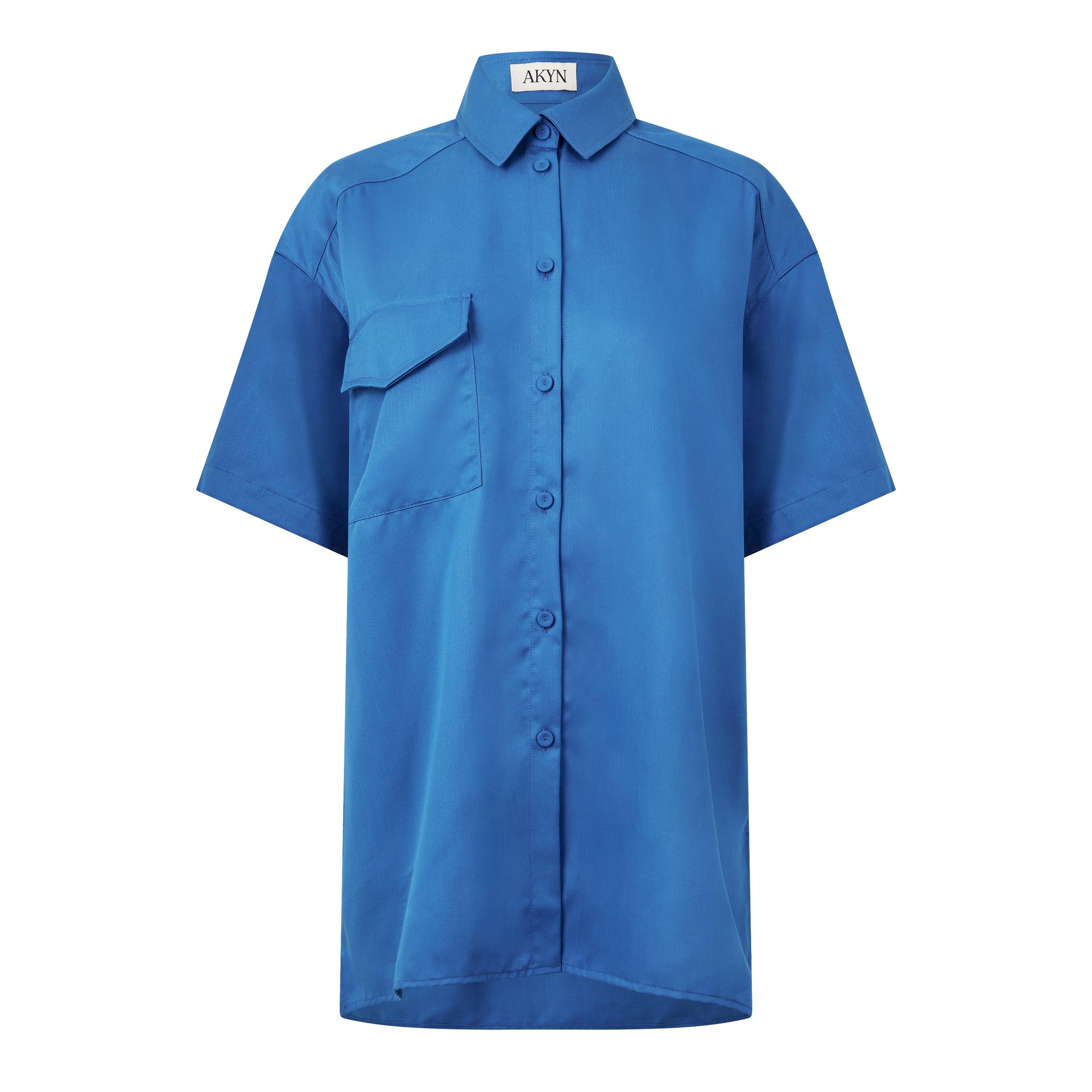 BLUE - AKYN - RAINA SHIRT - 1