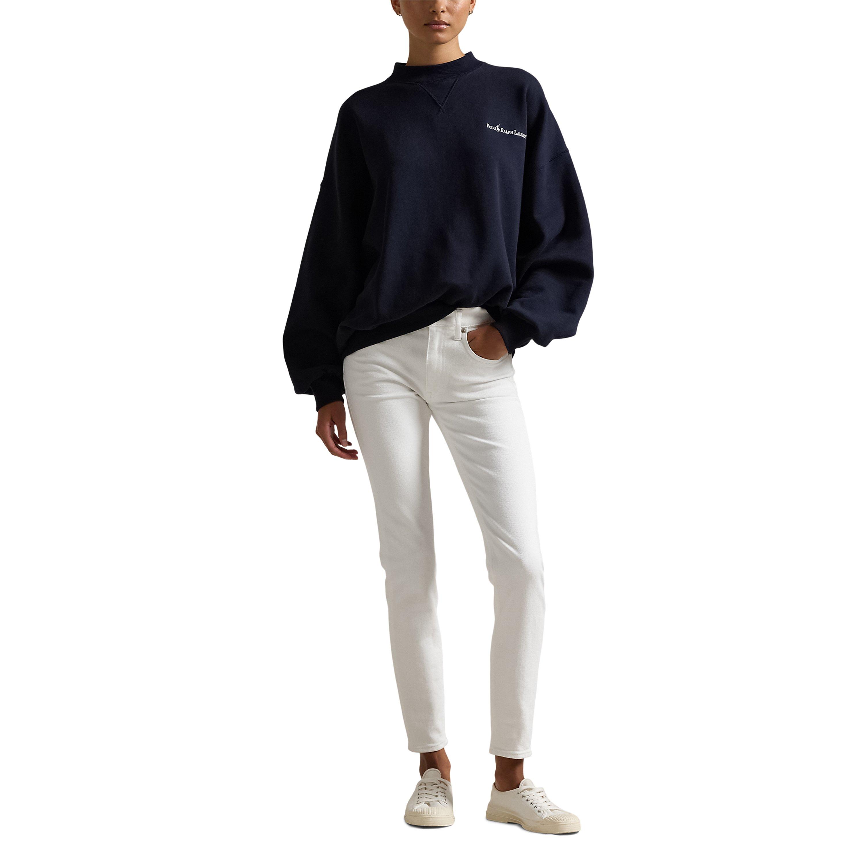 Rl Navy - Polo Ralph Lauren - Script Logo Crew Sweater - 2