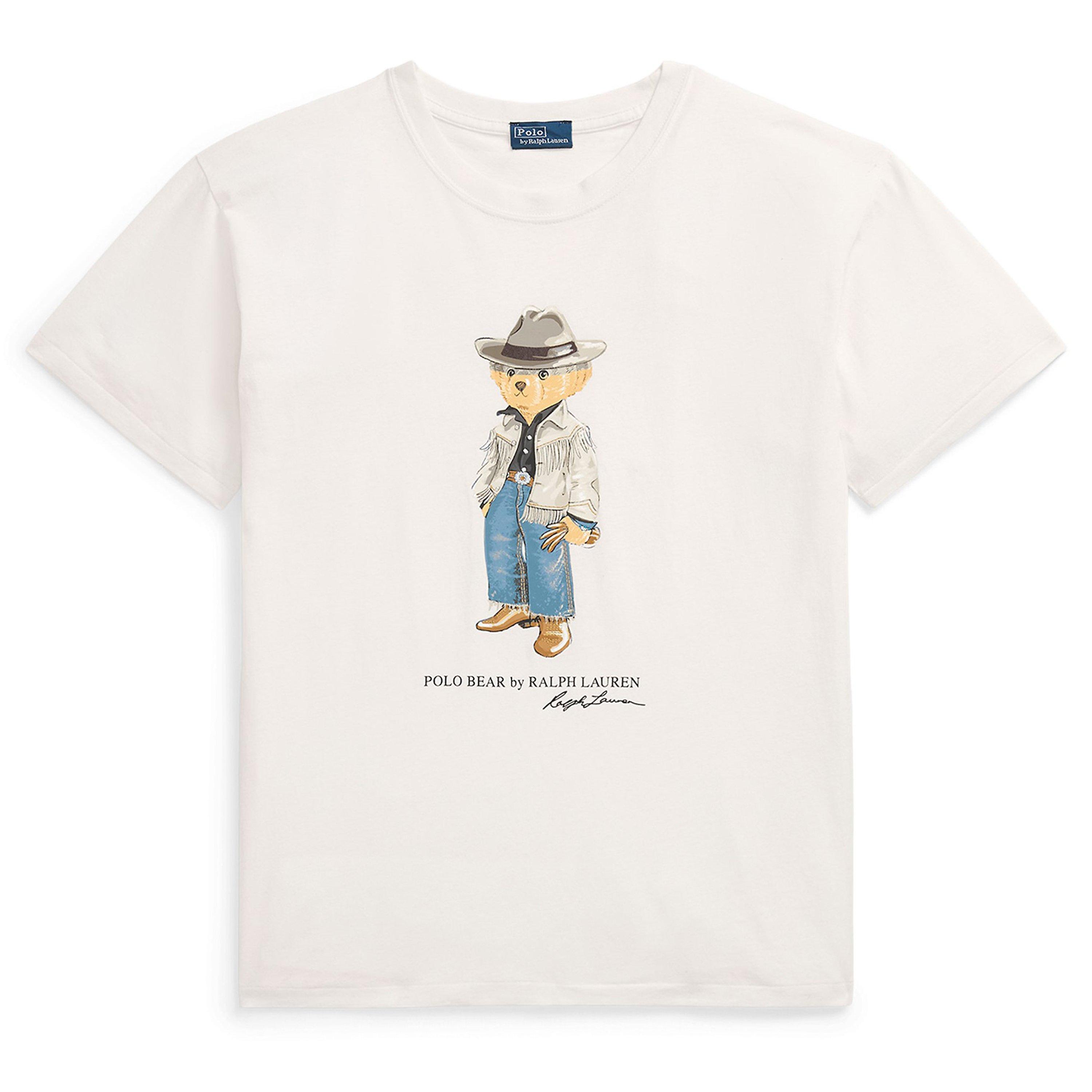 Polo Ralph Lauren Bear T-Shirt - Nevis - Size 8 (XS)