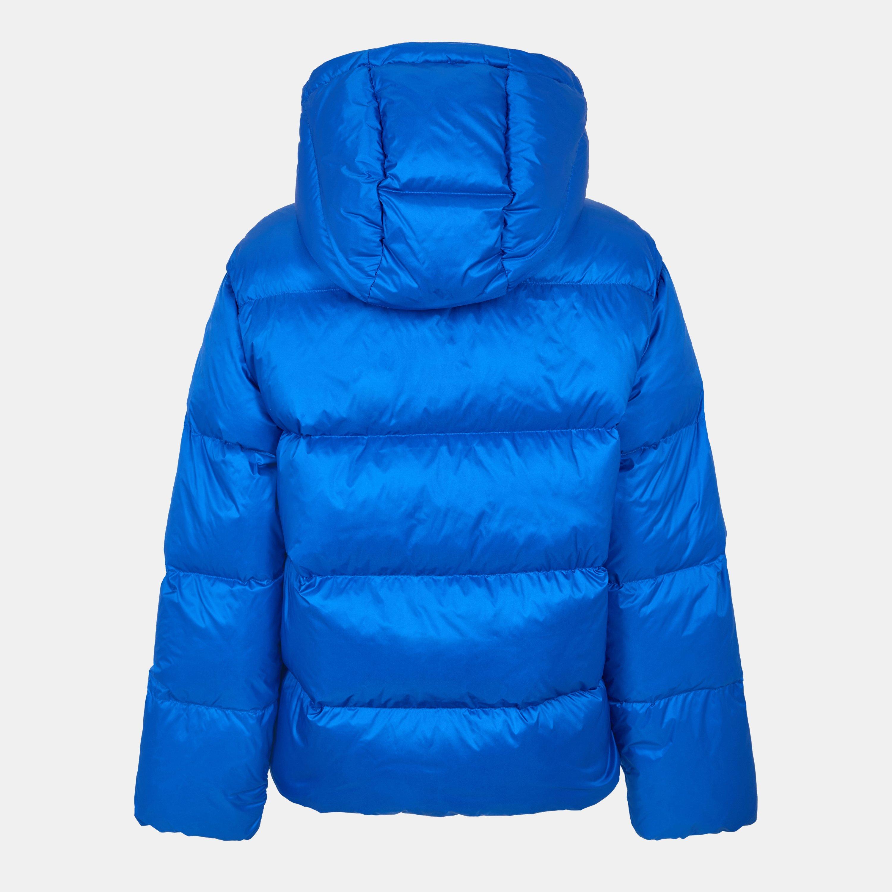 New Iris - Polo Ralph Lauren - Women's Carly Water-Repellent Quilted Duck Down Wind Resistant Detachable Hood Short Puffer Jacket - 2