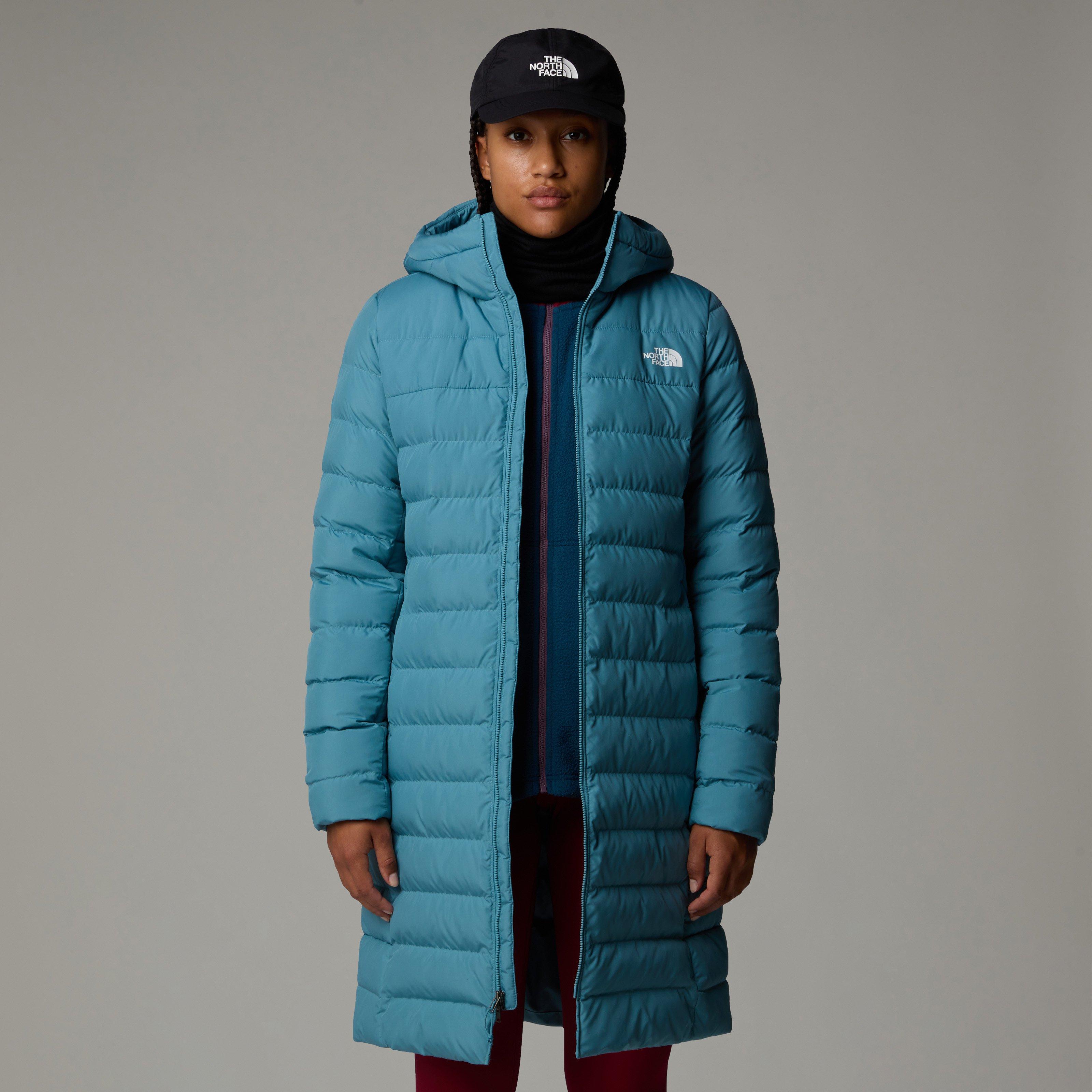 Algenblau - The North Face - Women's Aconcagua Parka Algae Blue Waterproof Jacket - 4