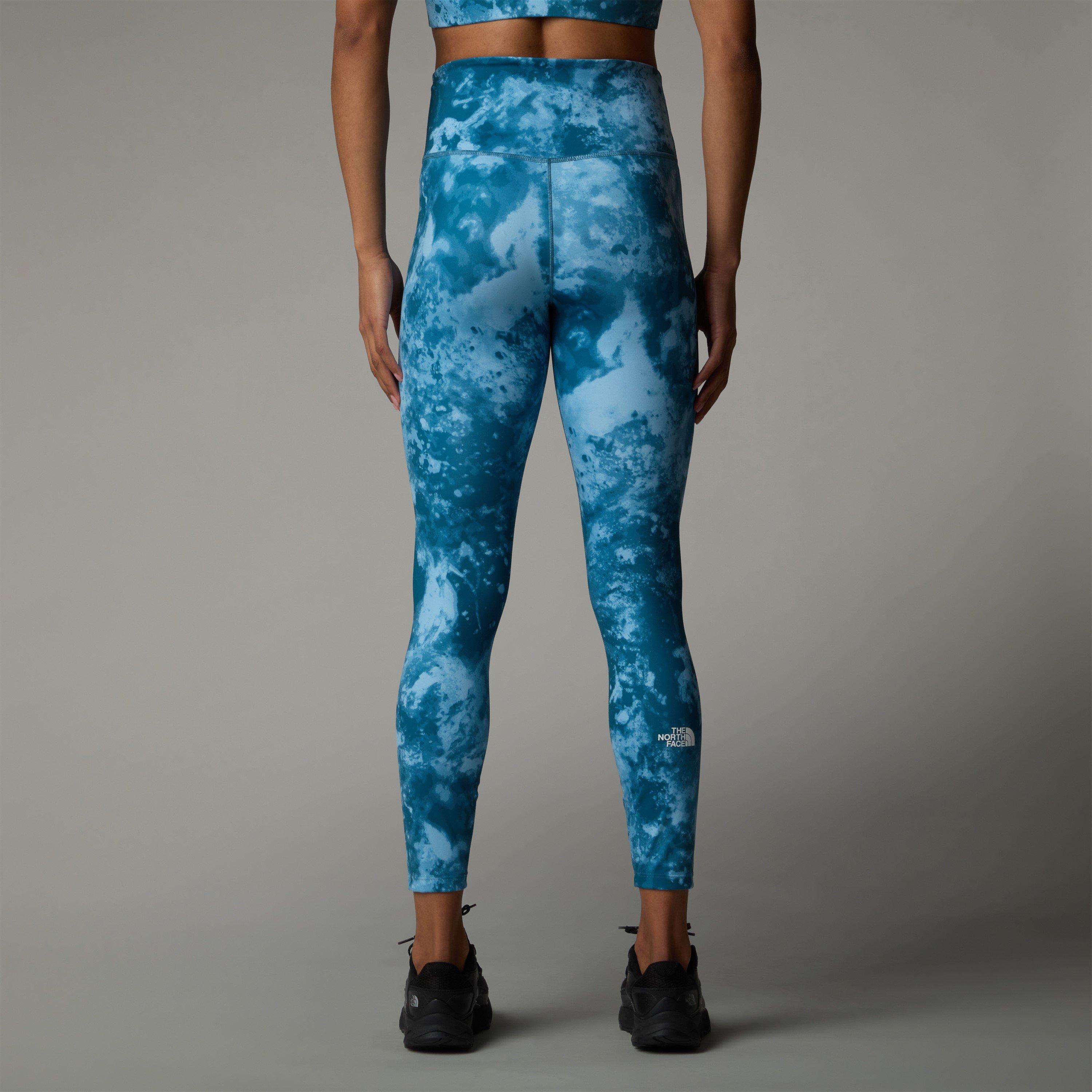 Mallard Blue Mi - The North Face - Women's Flex Print Leggings - 4