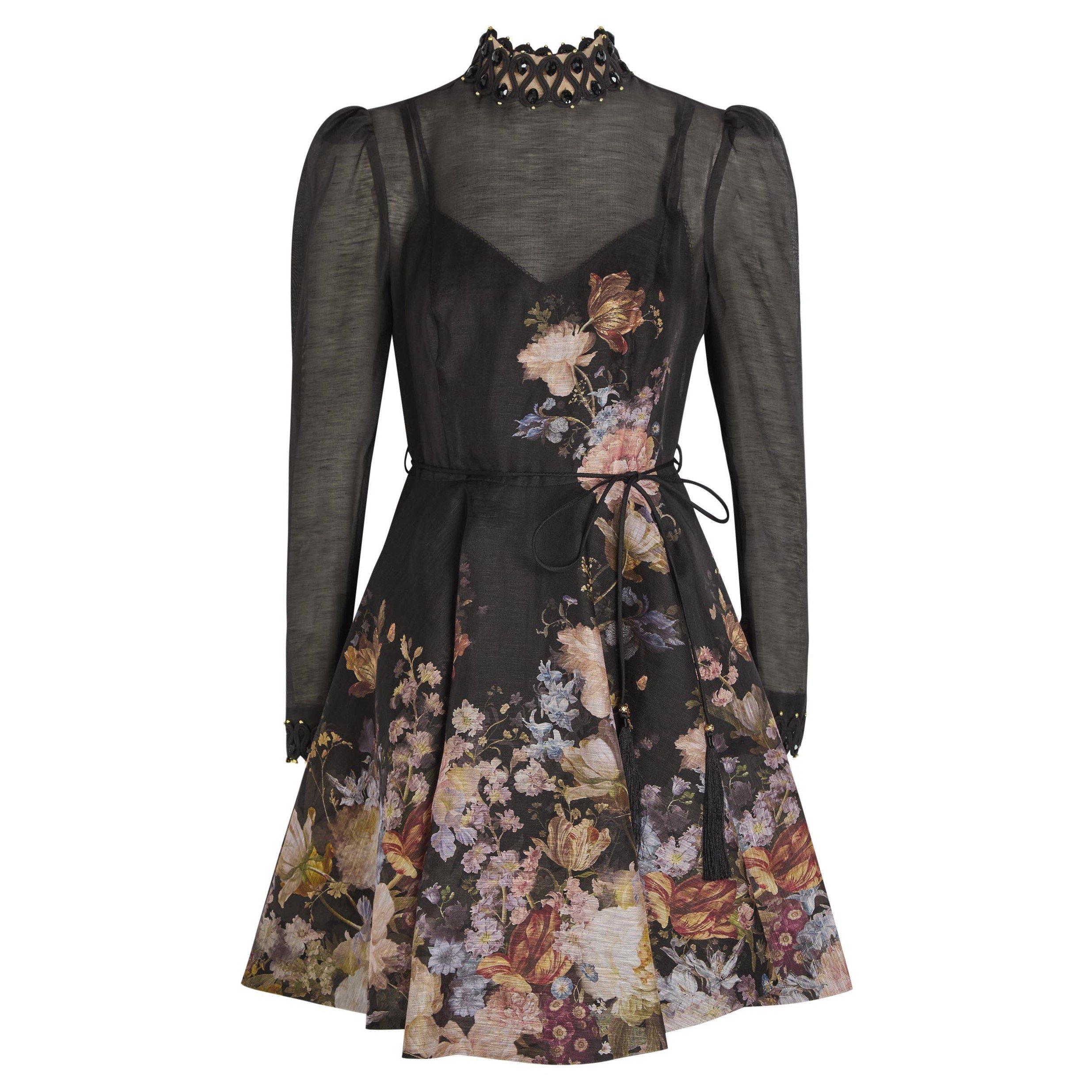 BLACK AND OTHER - Zimmermann - Valiant Embellish Mini Dress