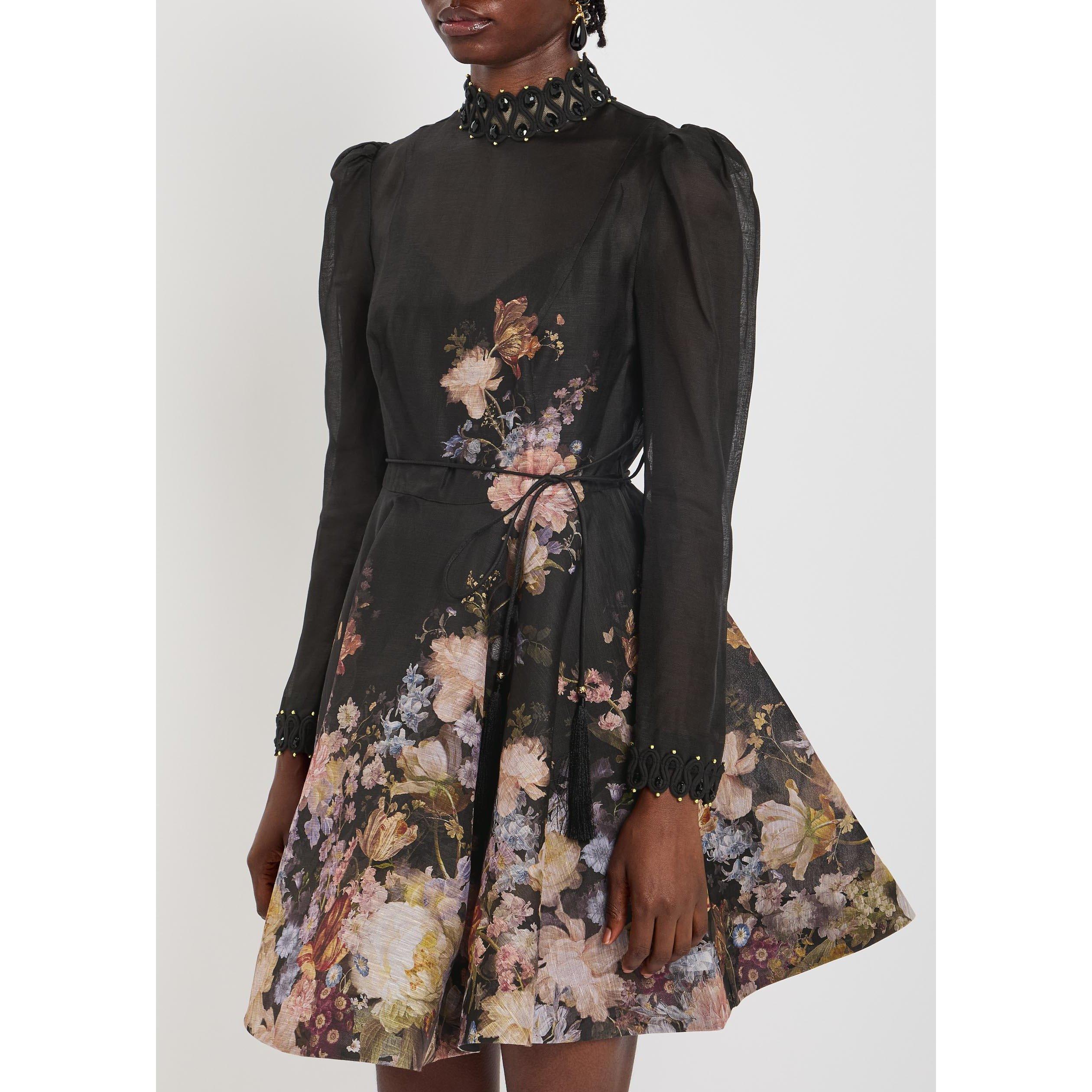 BLACK AND OTHER - Zimmermann - Valiant Embellish Mini Dress - 2
