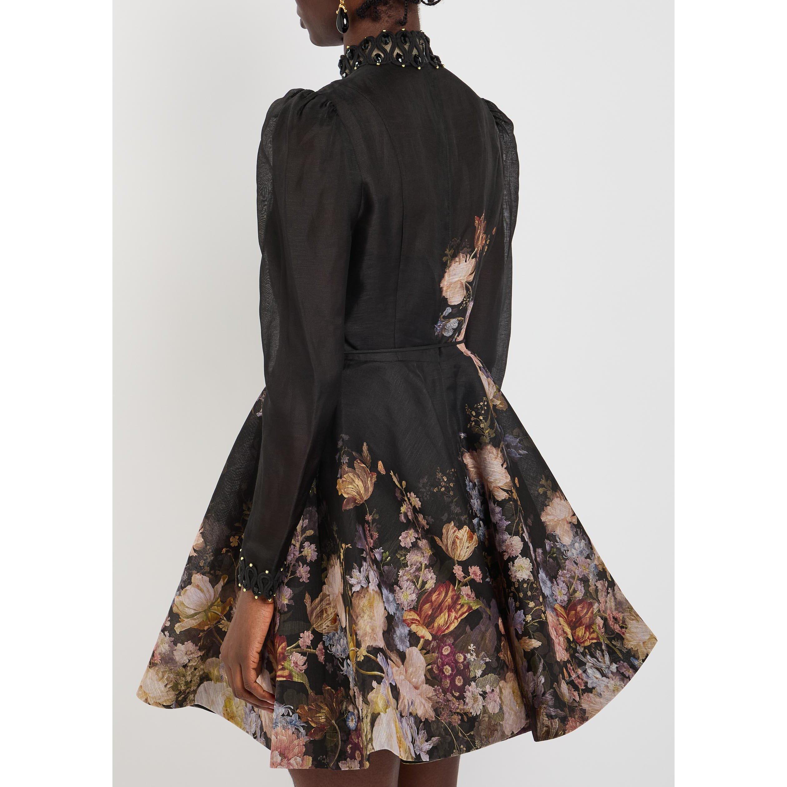 BLACK AND OTHER - Zimmermann - Valiant Embellish Mini Dress - 3