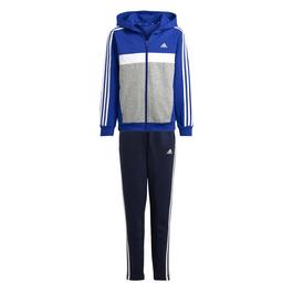 adidas 3S Tiberio Fleece Tracksuit Juniors