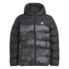 adidas Synthetic Down Allover Print Junior Jacket