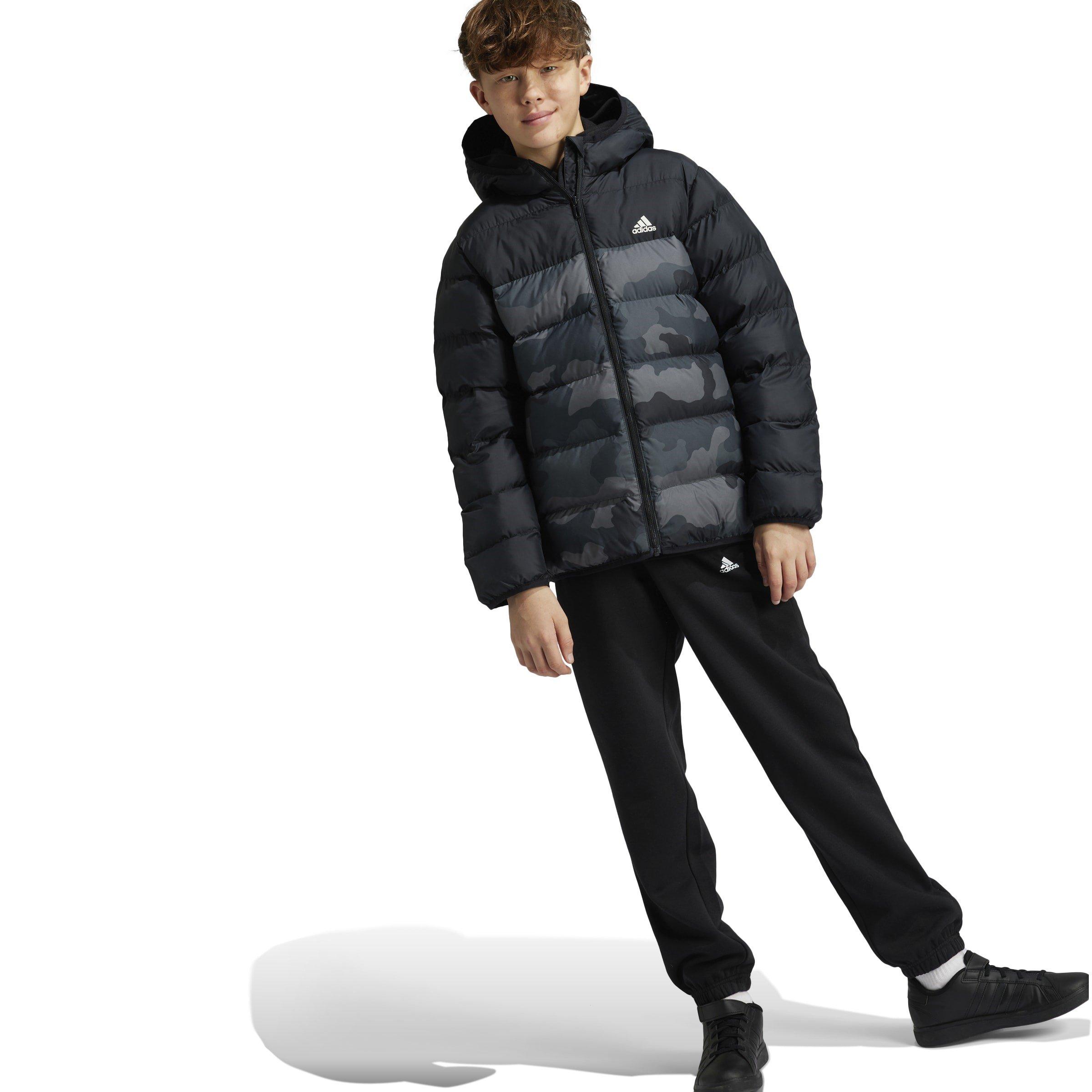 Crno/Sivo šest - adidas - Synthetic Down Allover Print Junior Jacket - 2