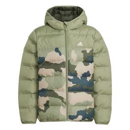 adidas Synthetic Down Allover Print Junior Jacket