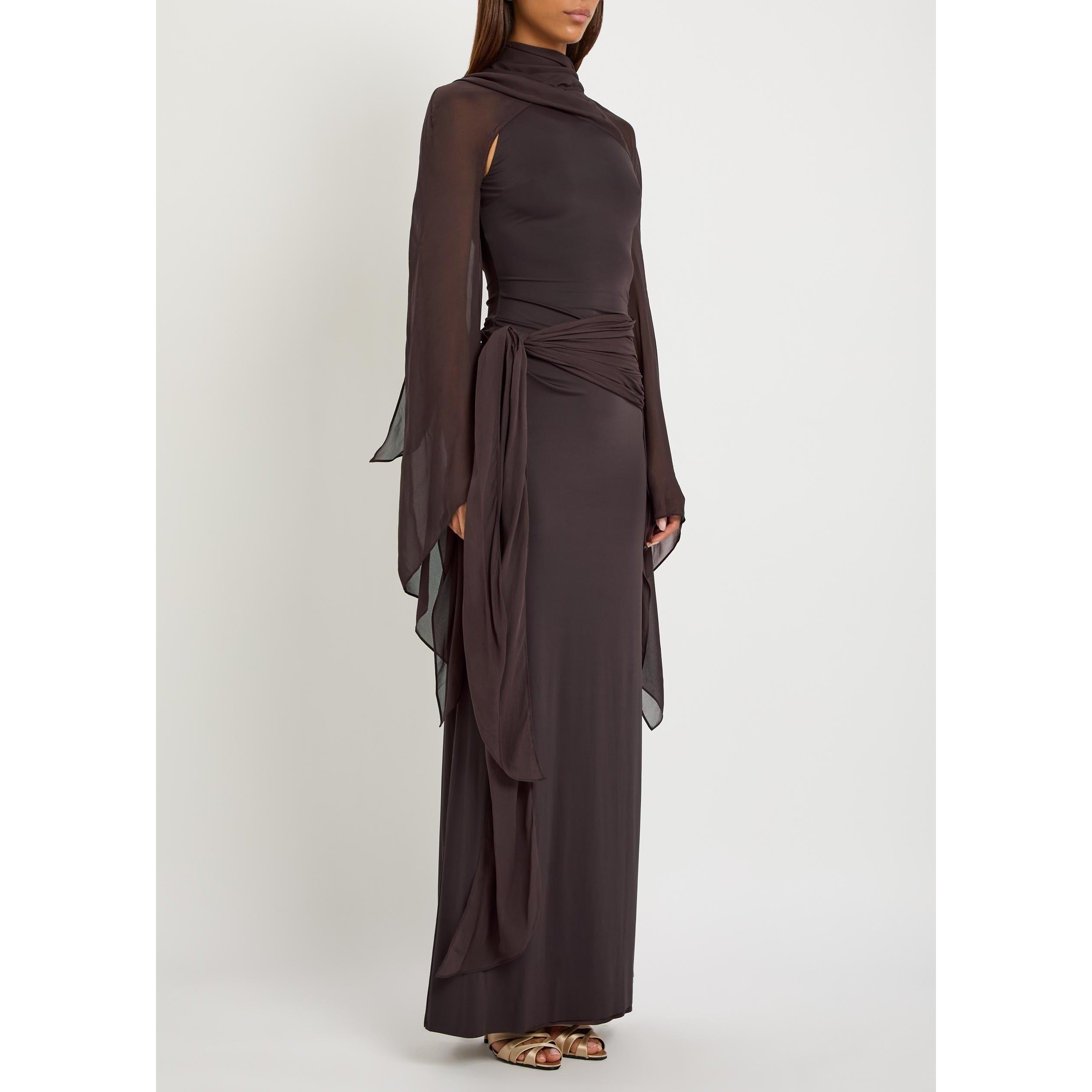 BROWN - De La Vali - LD SABELA MAXI DRESS - 3