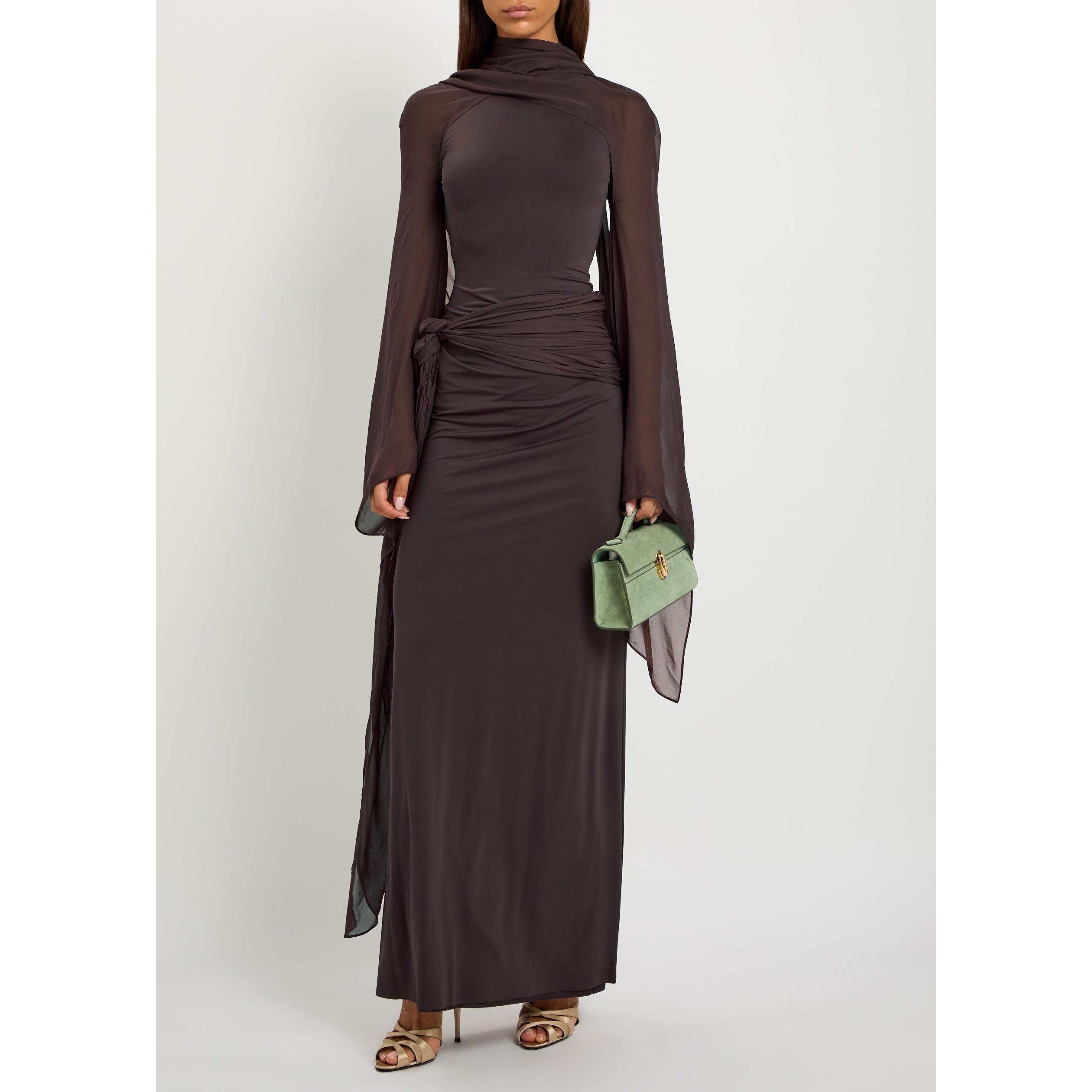 BROWN - De La Vali - LD SABELA MAXI DRESS - 4