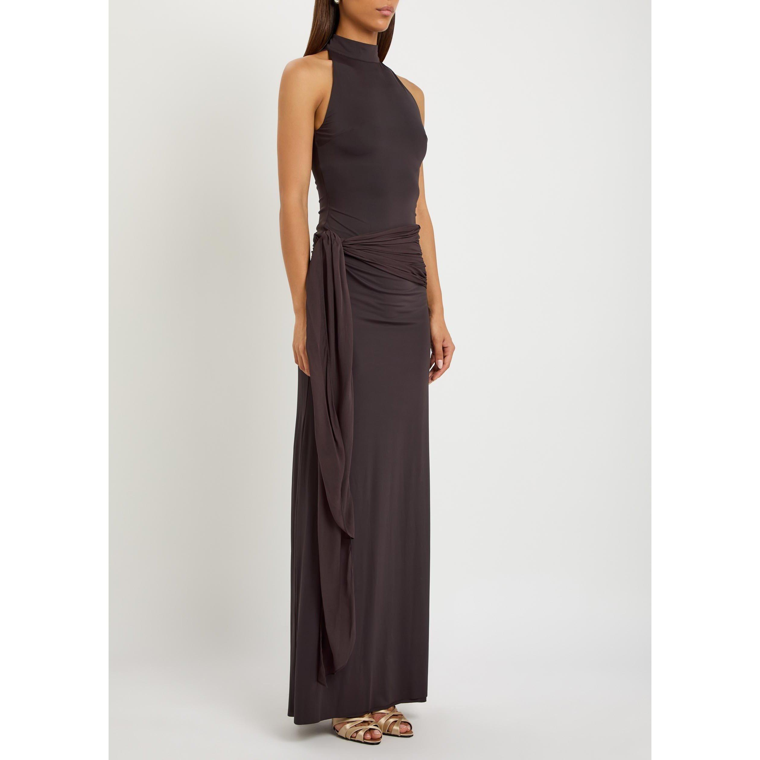 BROWN - De La Vali - LD SABELA MAXI DRESS - 5