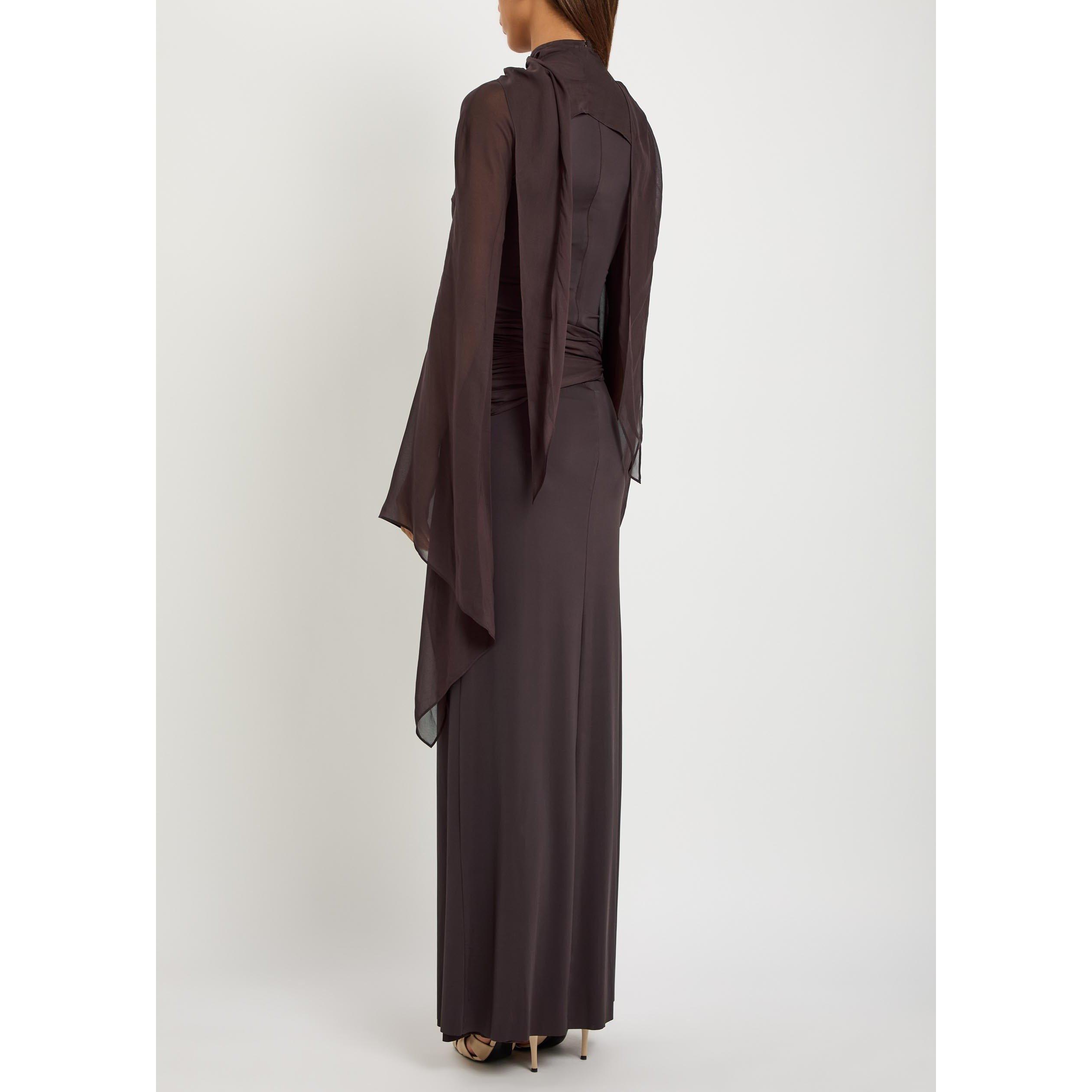 BROWN - De La Vali - LD SABELA MAXI DRESS - 6