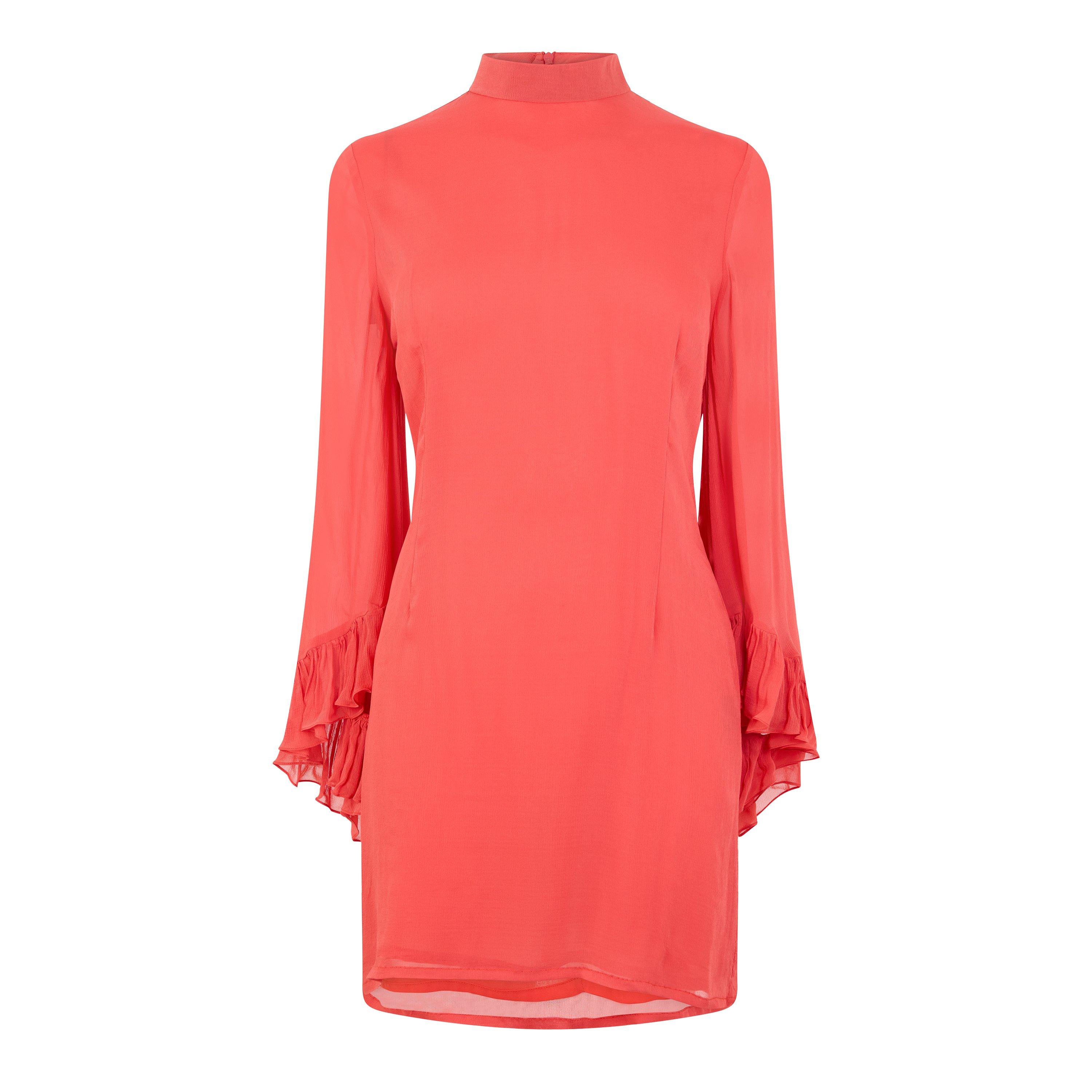 RED - De La Vali - SD HOLLYWOOD CHIFFON DRES - 1