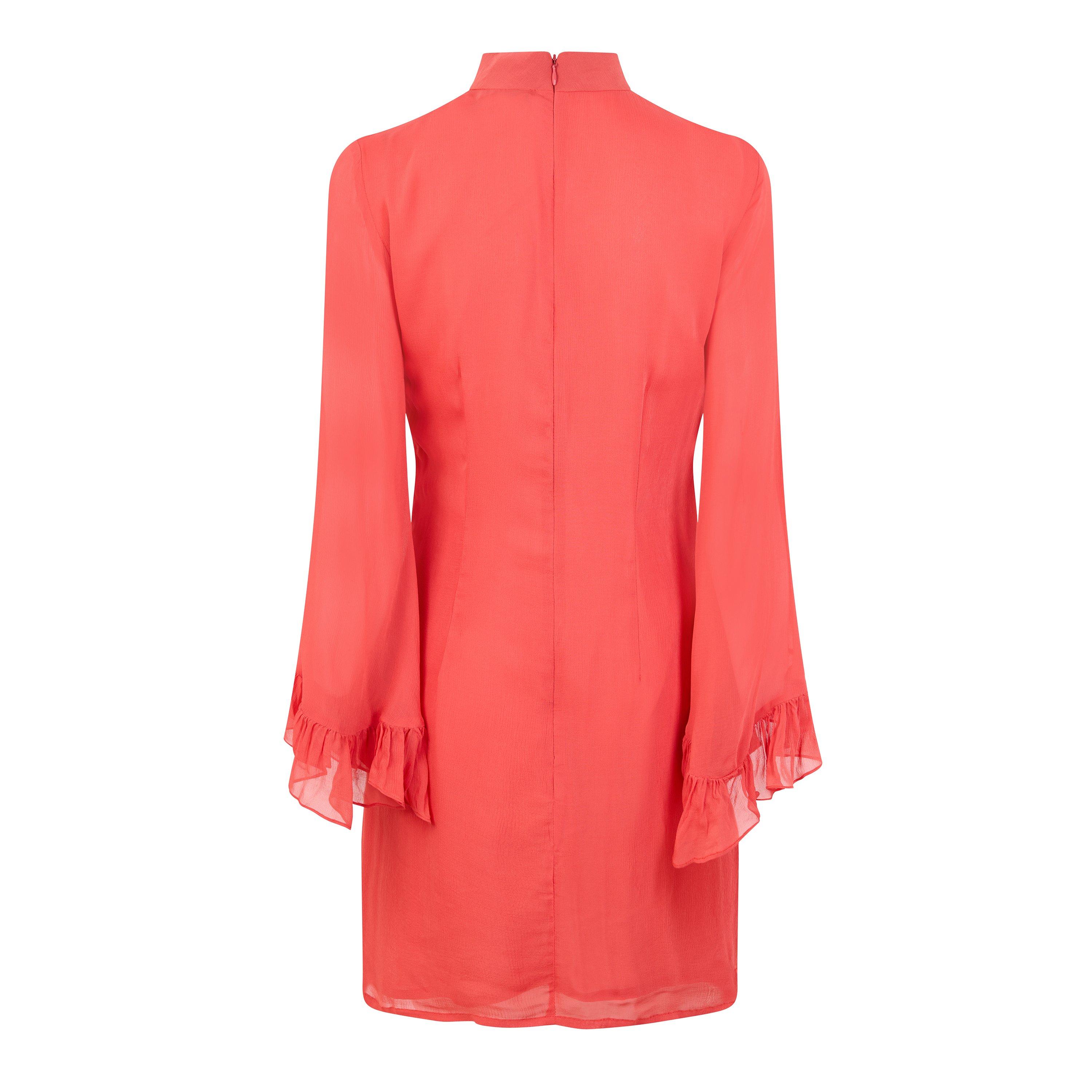 RED - De La Vali - SD HOLLYWOOD CHIFFON DRES - 2