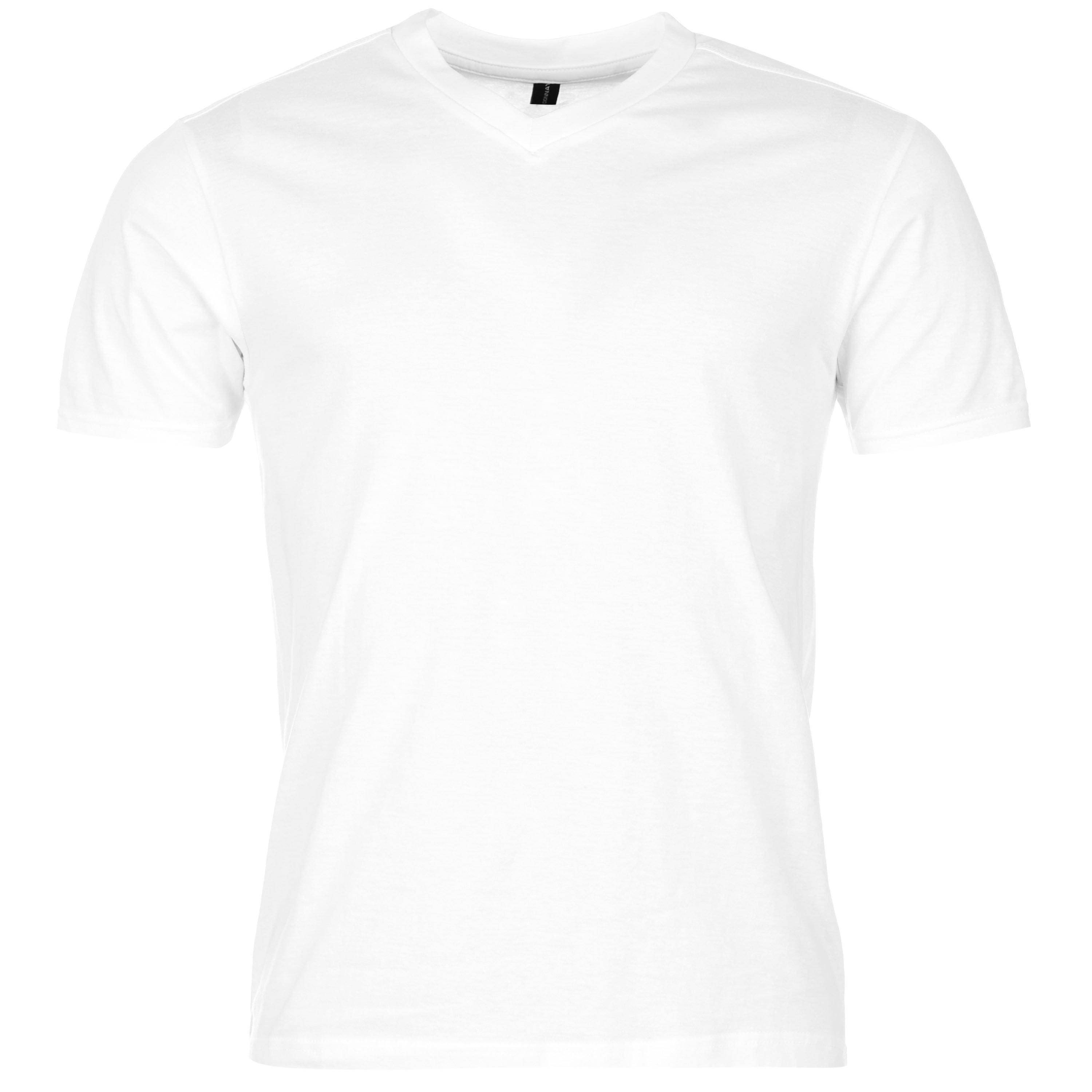 Bijela - Donnay - Three Pack V Neck T Shirt Mens - 1