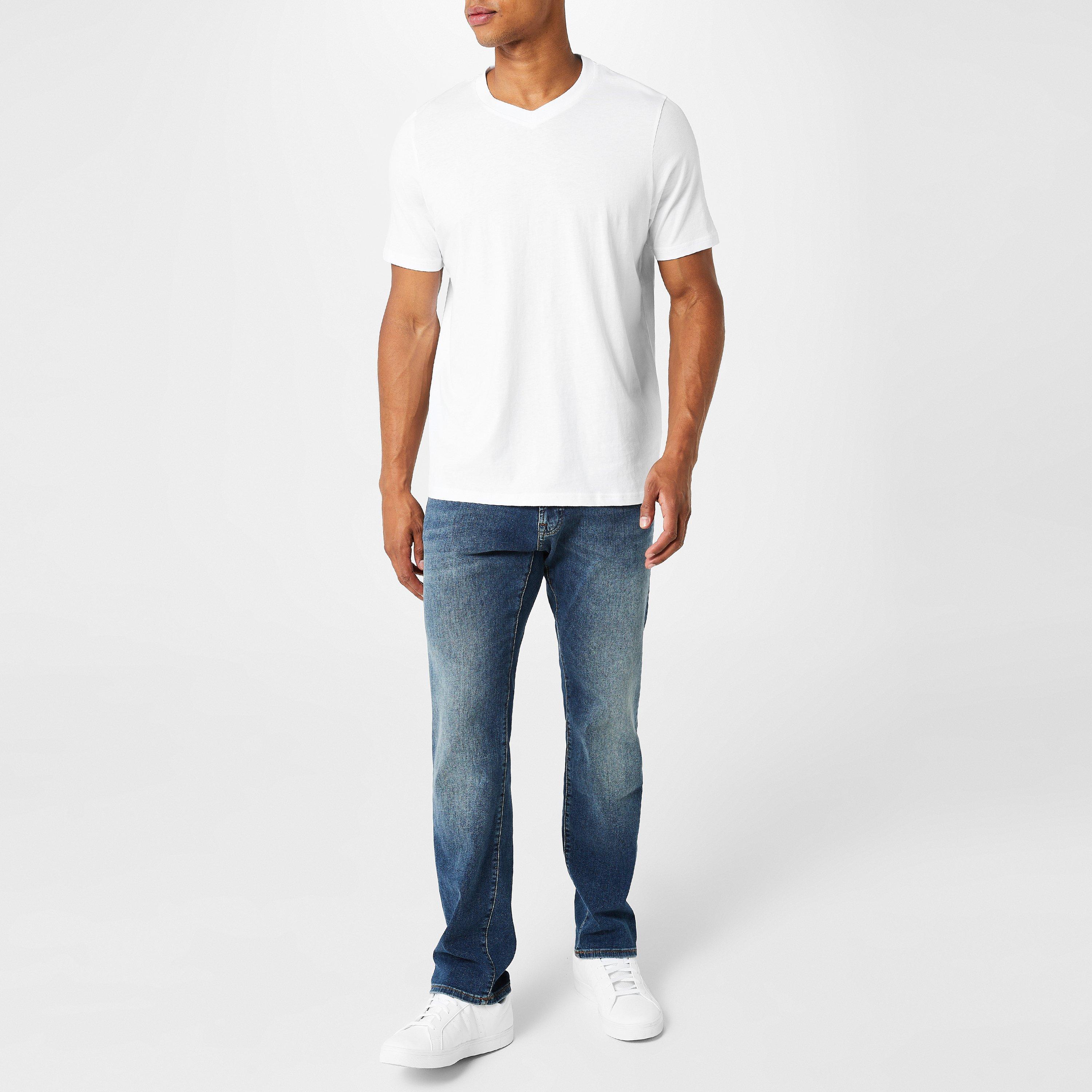 Blanco - Donnay - Three Pack V Neck T Shirt Mens - 6