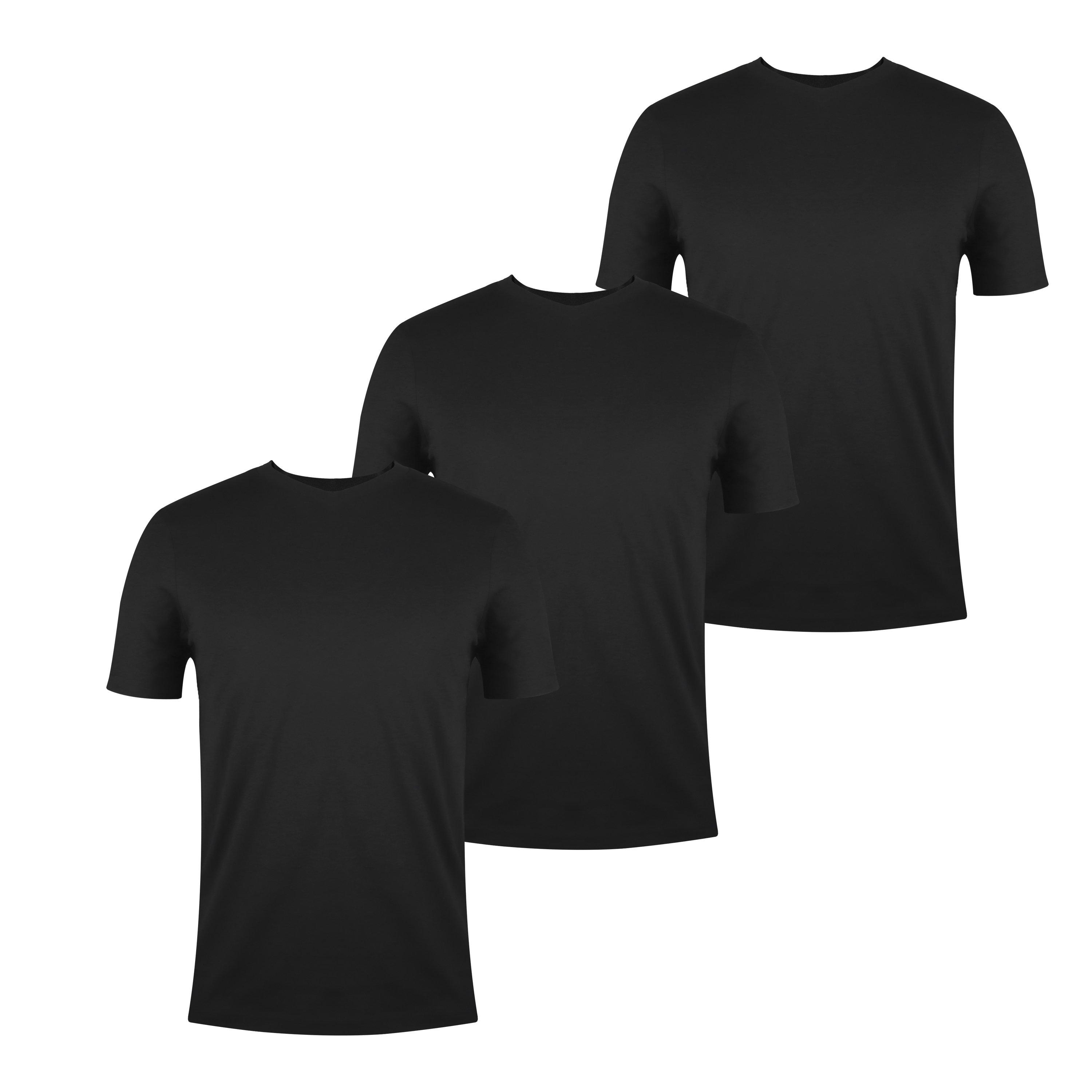 Donnay | Three Pack V Neck T Shirt Mens | Regular Fit T-Shirts | Sports  Direct