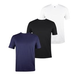 Donnay Three Pack V Neck T Shirt Mens