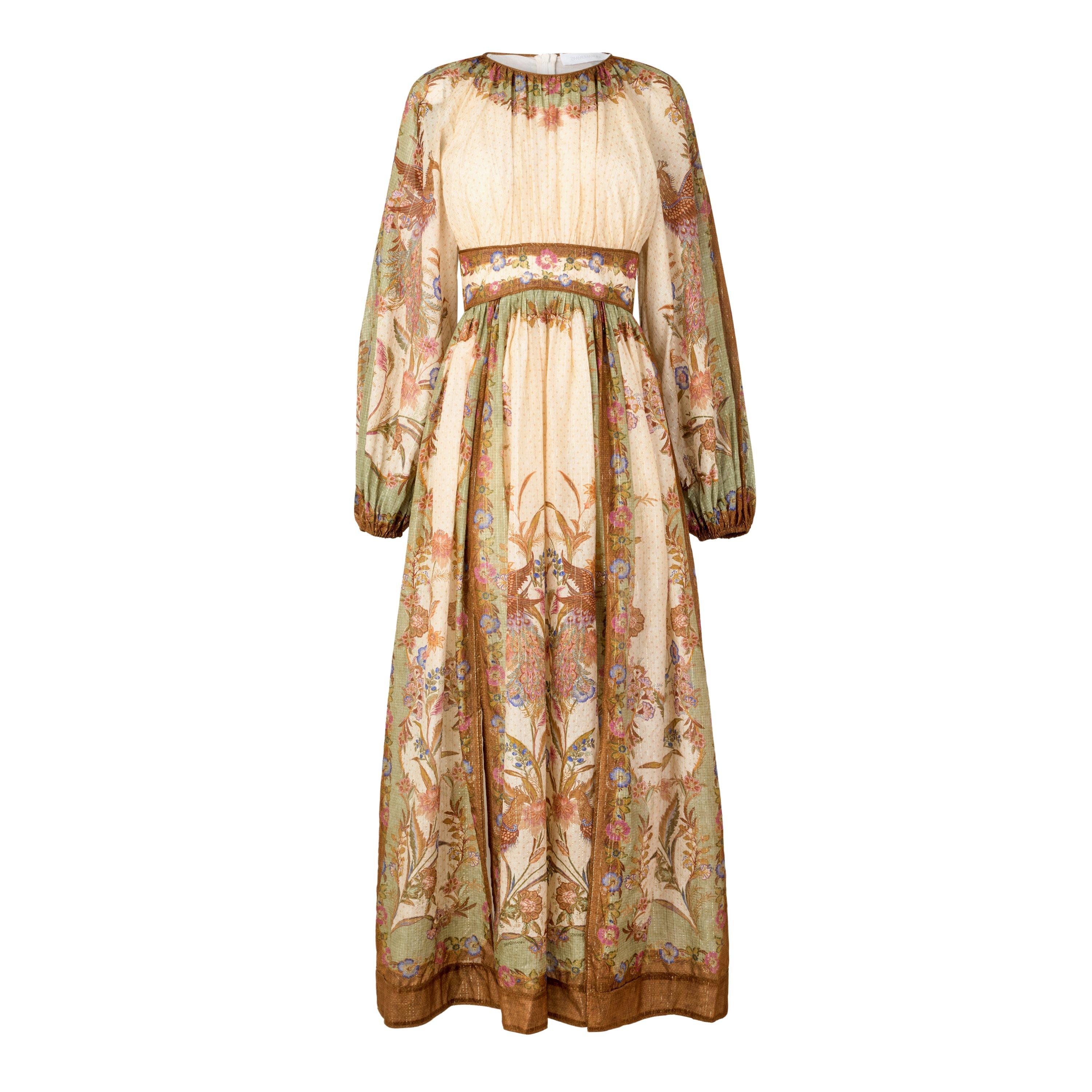 Zimmermann Indra Waisted Maxi Dress