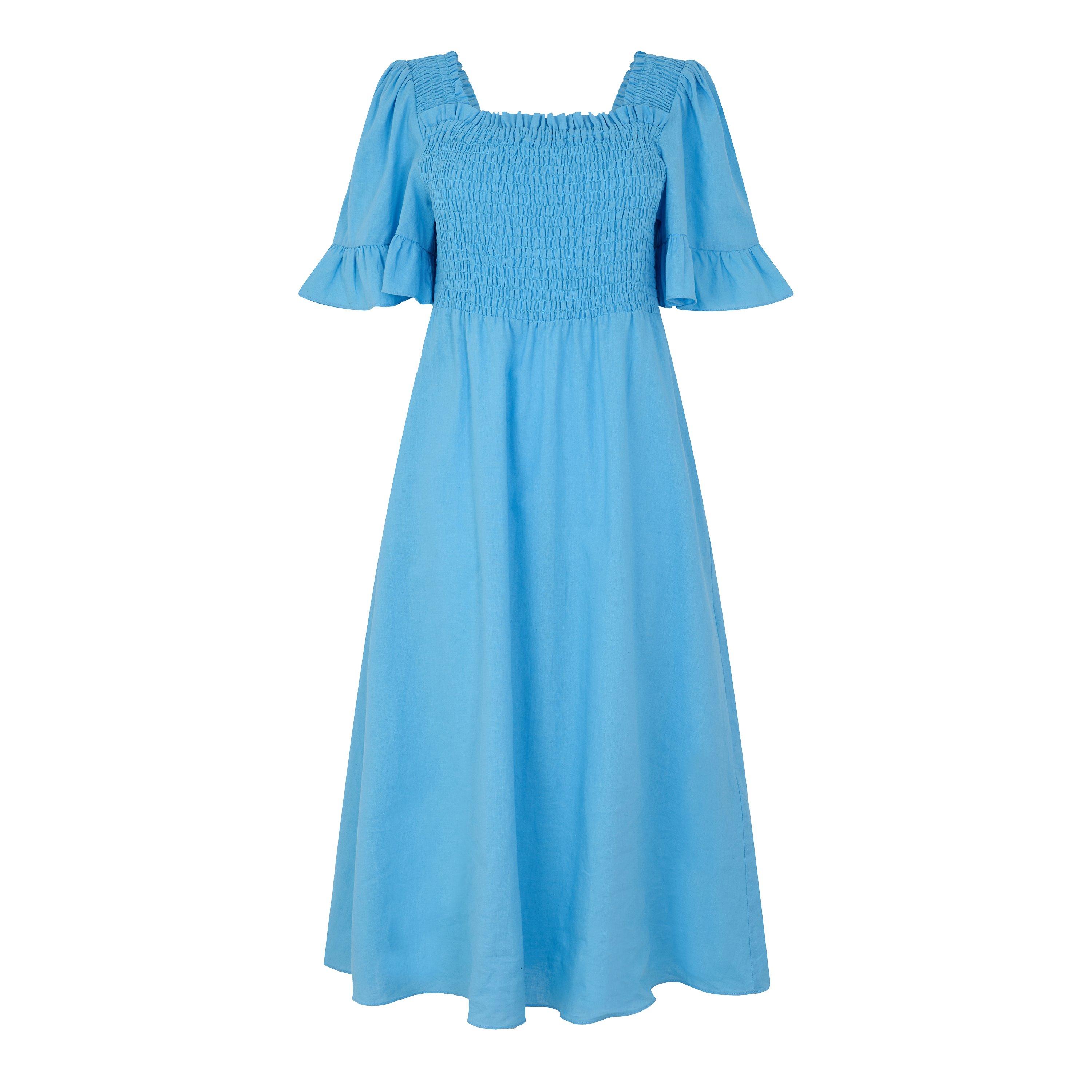 BLUE - KITRI - LD ARABELLA MIDI DRESS - 1