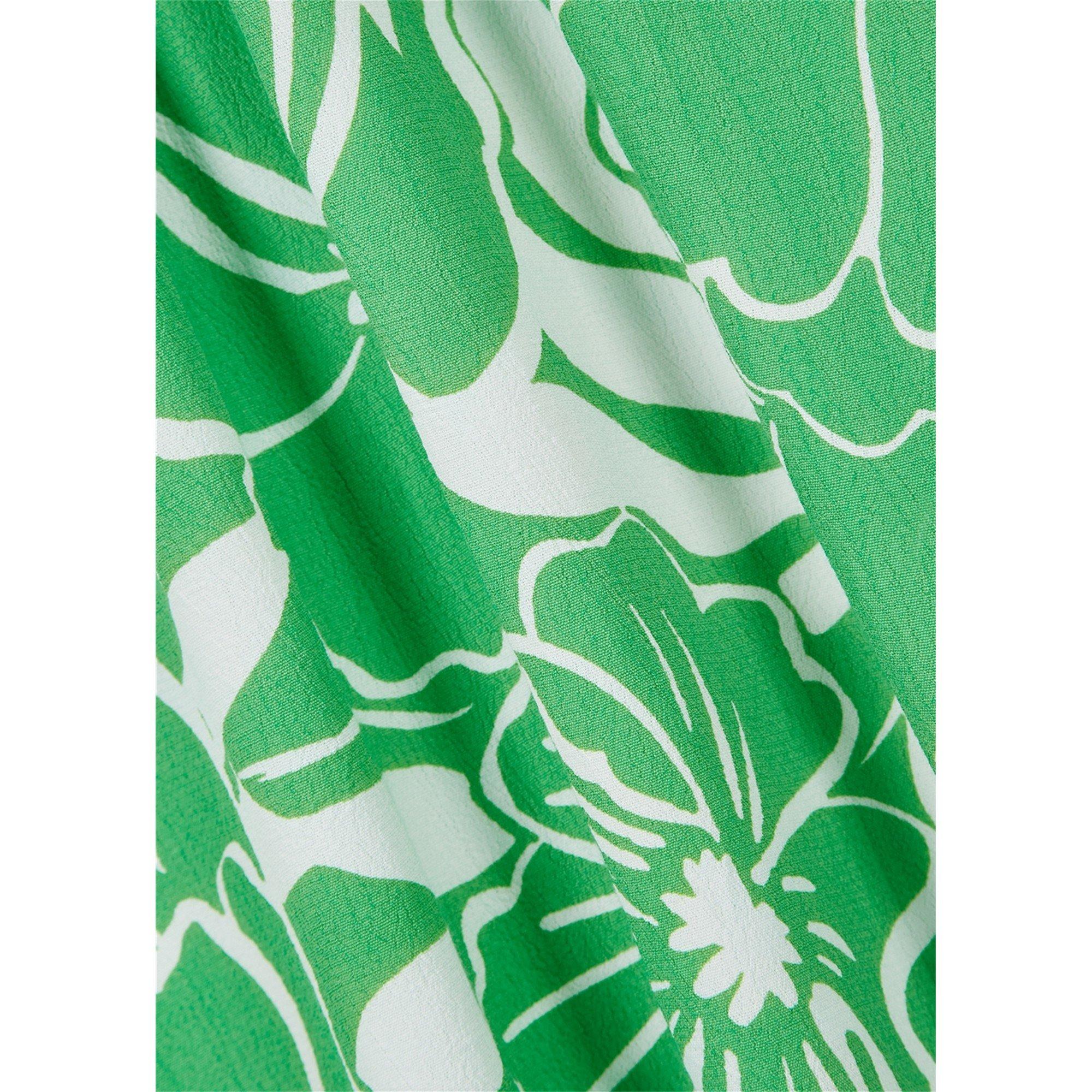 GREEN AND OTHER - Faithfull The Brand - LD TAORMINA HALTER MIDI DRESS - 4