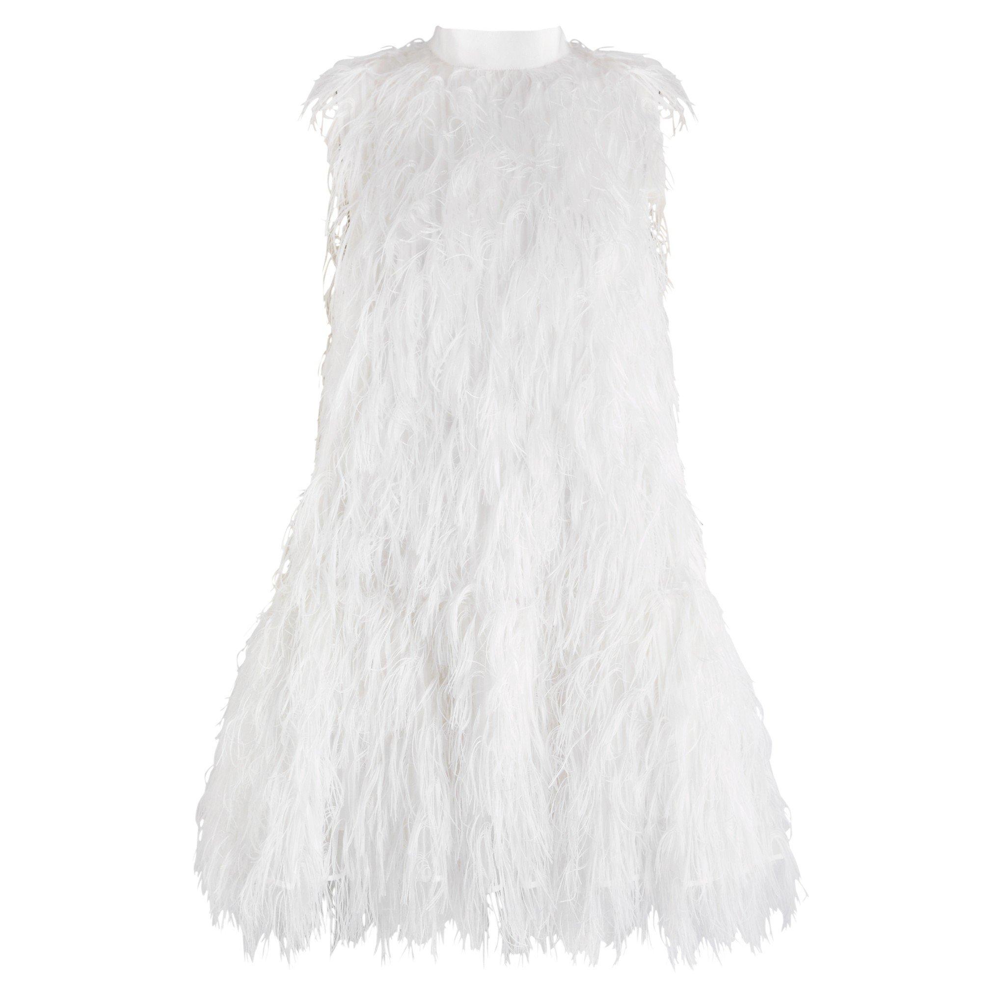 IVORY - Roksanda Ilincic - SD ODETTE TEXTURE SS MINI DRS
