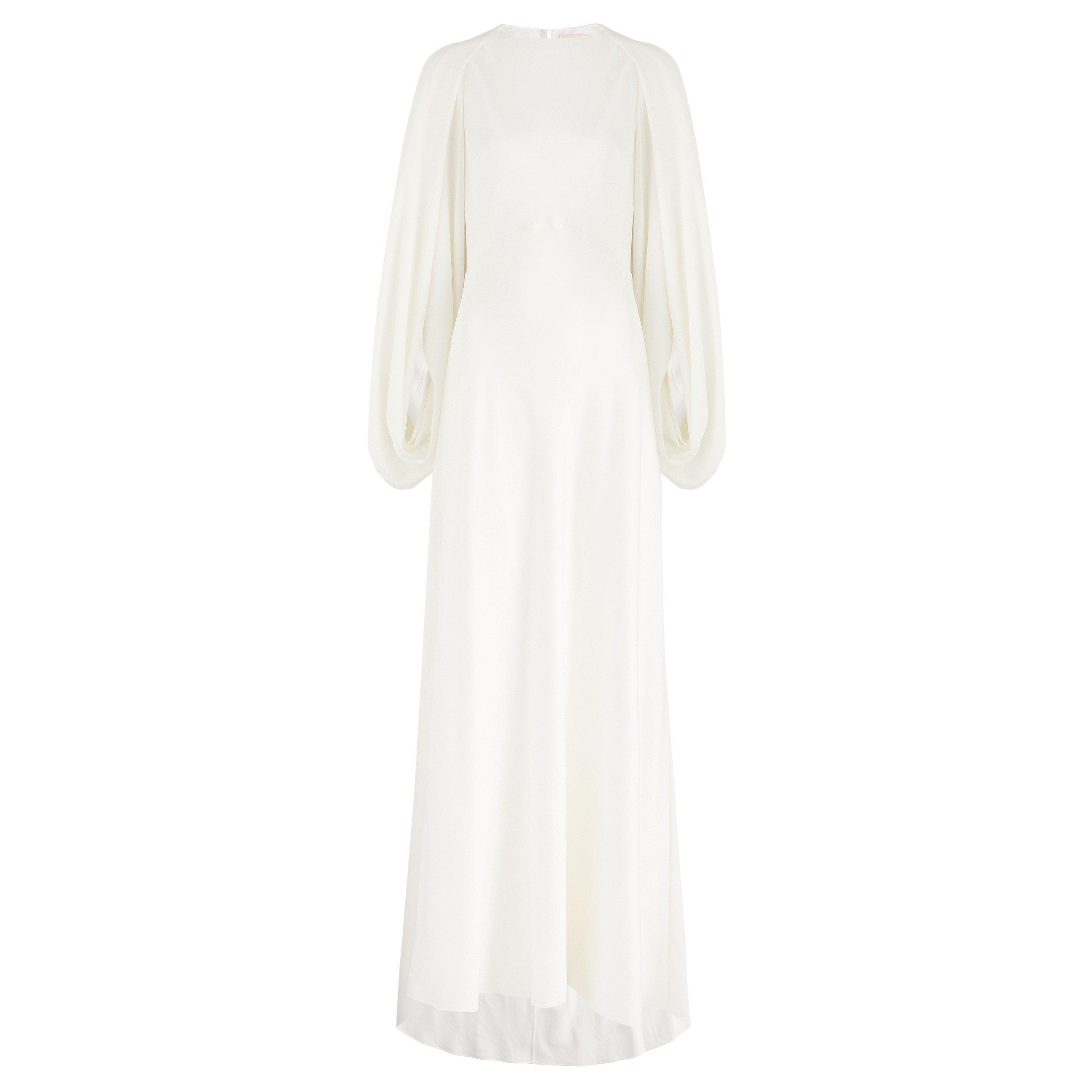 IVORY - Roksanda Ilincic - LD KAMI SATIN DRESS