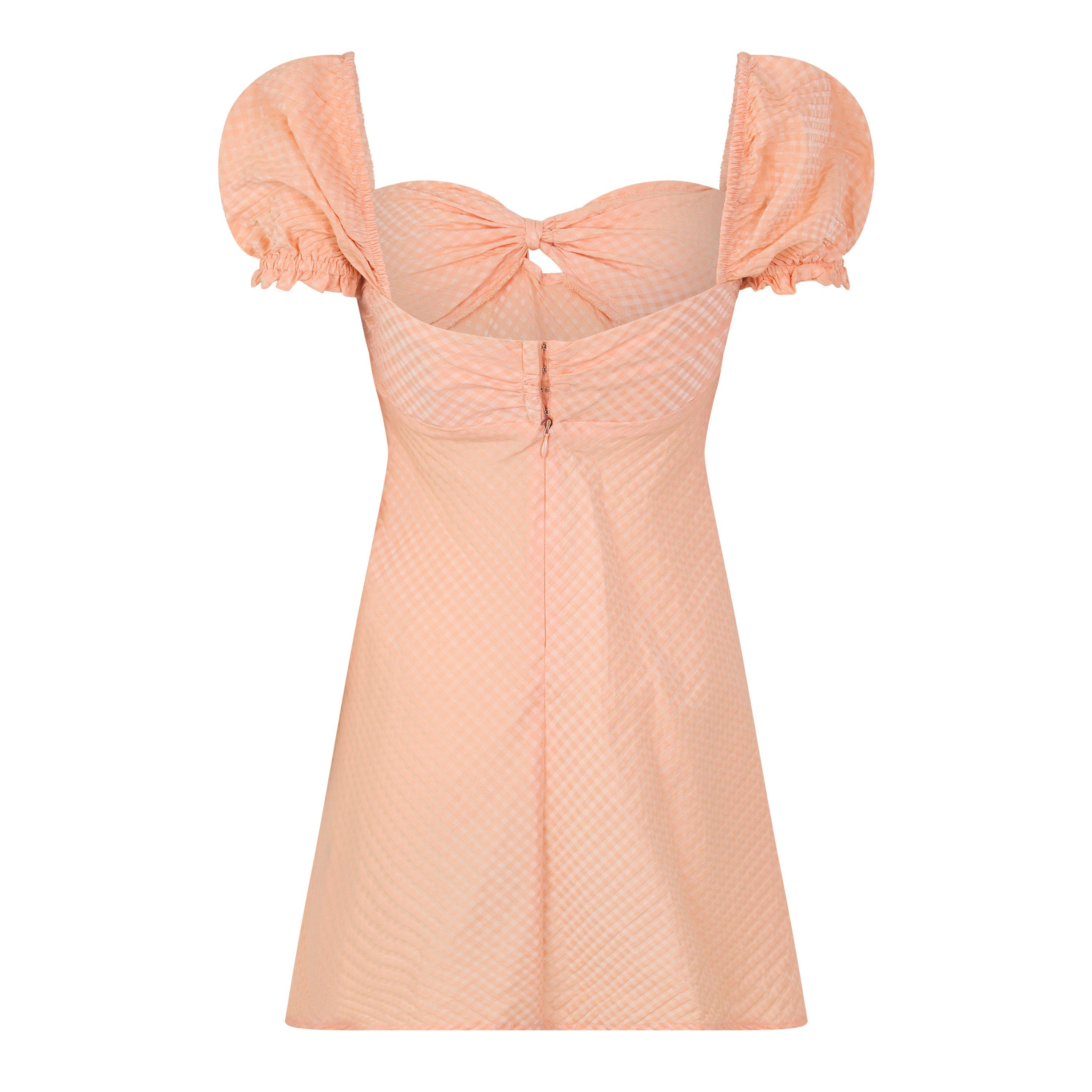 ORANGE - Stefania Vaidani - SD VICHY MINI DRESS - 2