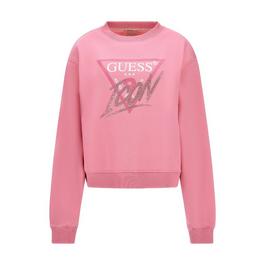 Guess Logo Crew Sweatshirt