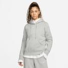 Gris - Nike - Native Sportswear Phoenix Fleece Women's Pullover Hoodie - 1