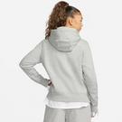 Gris - Nike - Native Sportswear Phoenix Fleece Women's Pullover Hoodie - 2