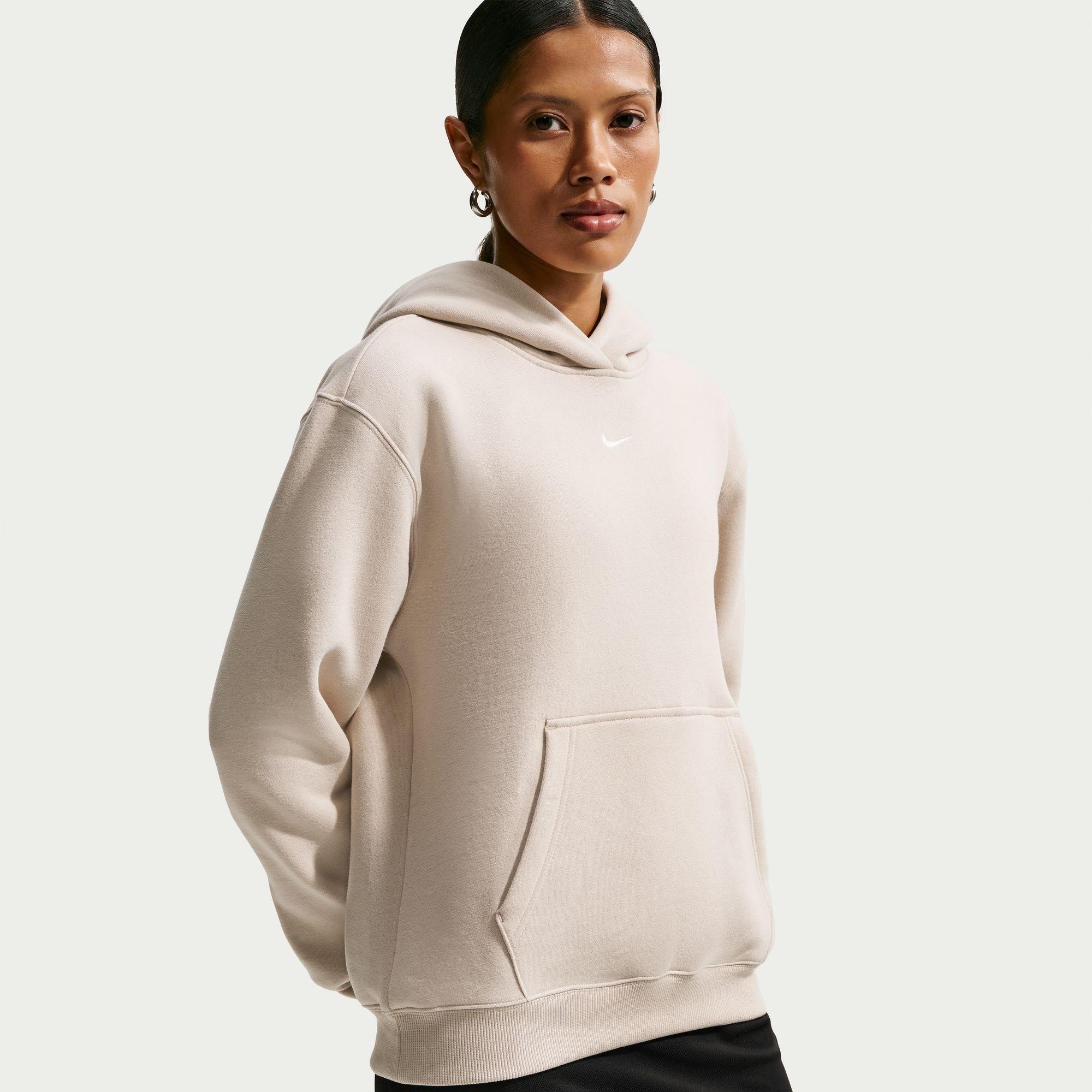 Cream II - Nike - Sportswear Phoenix Fleece Women's Pullover Hoodie - 1