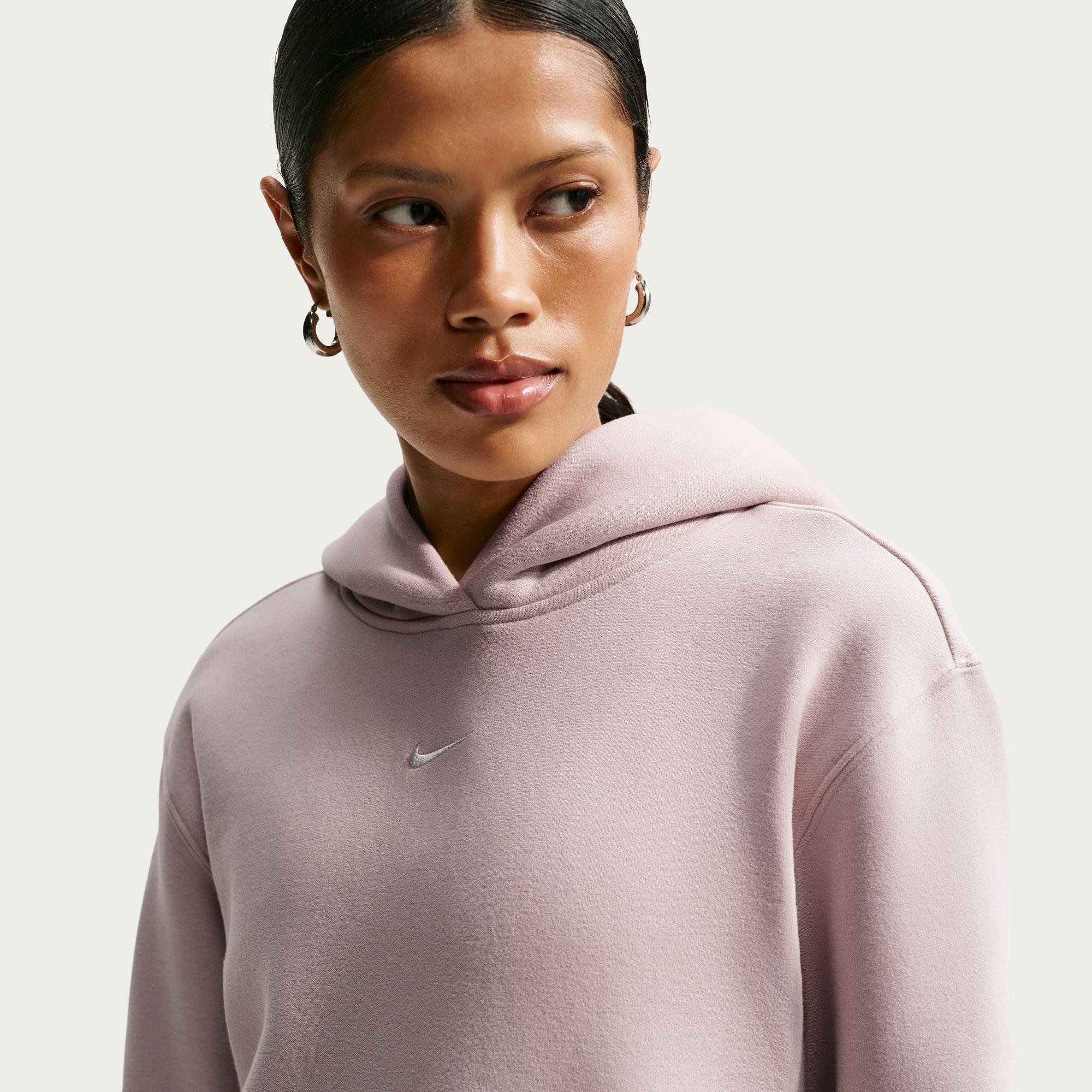 Cream II - Nike - Sportswear Phoenix Fleece Women's Pullover Hoodie - 3