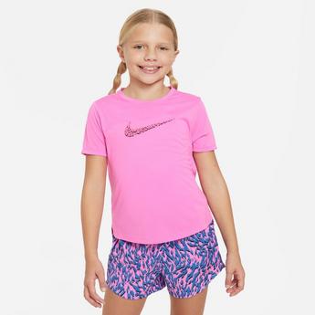 Nike One Big Kids' (Girls') Short-Sleeve Top