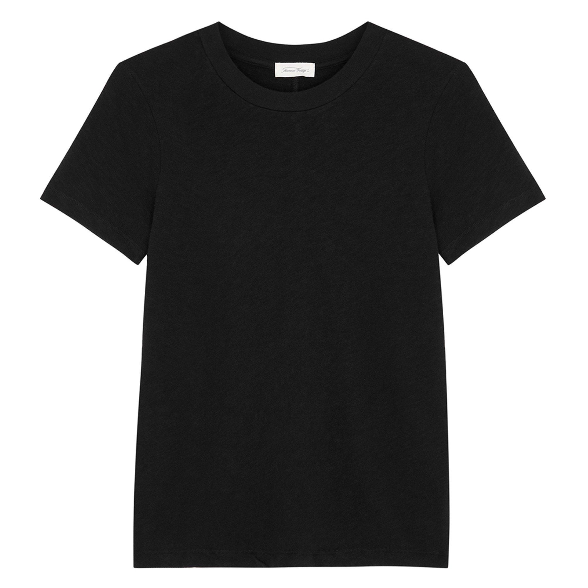 BLACK - American Vintage - Women's Sonoma Cotton T-Shirt - 1