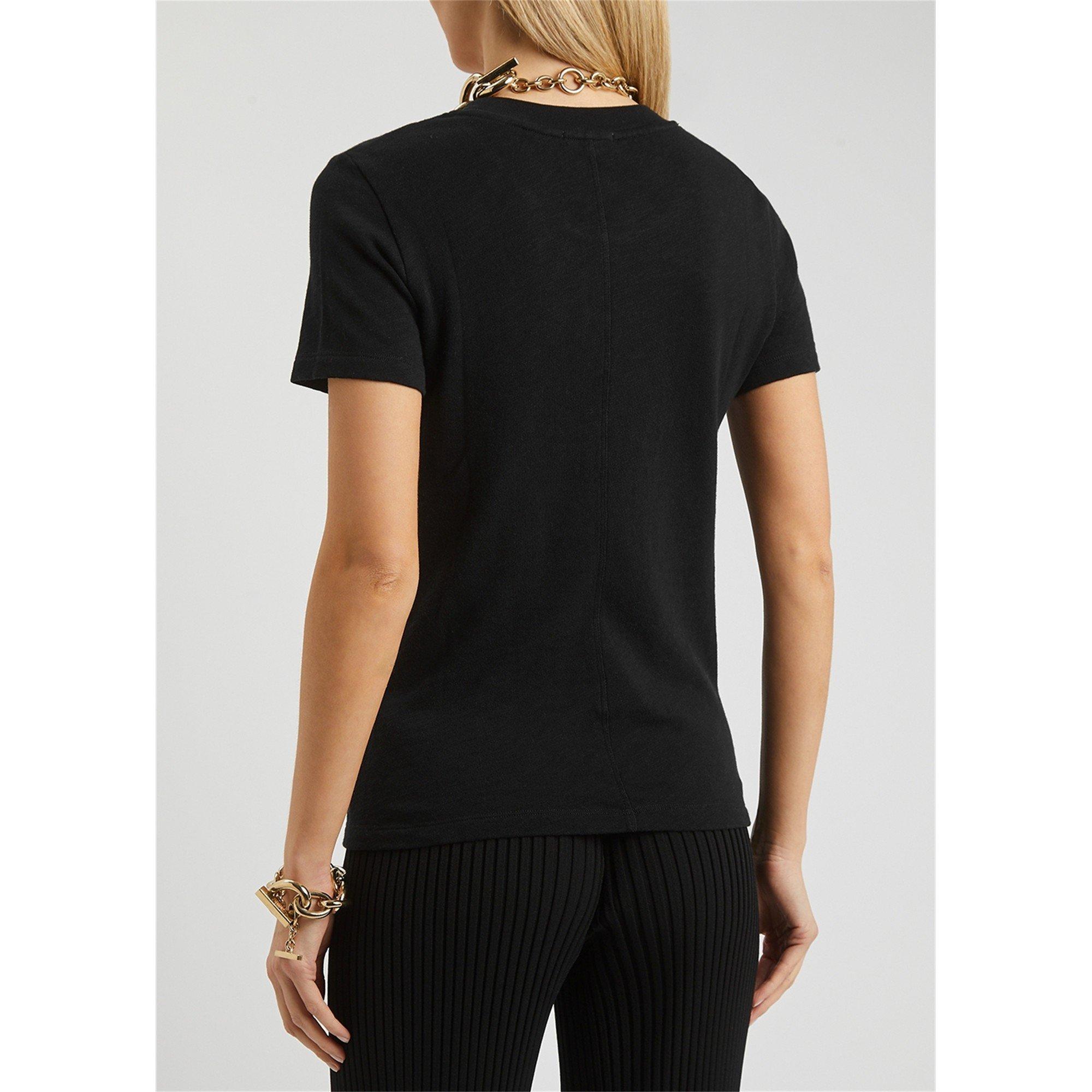 BLACK - American Vintage - Women's Sonoma Cotton T-Shirt - 3