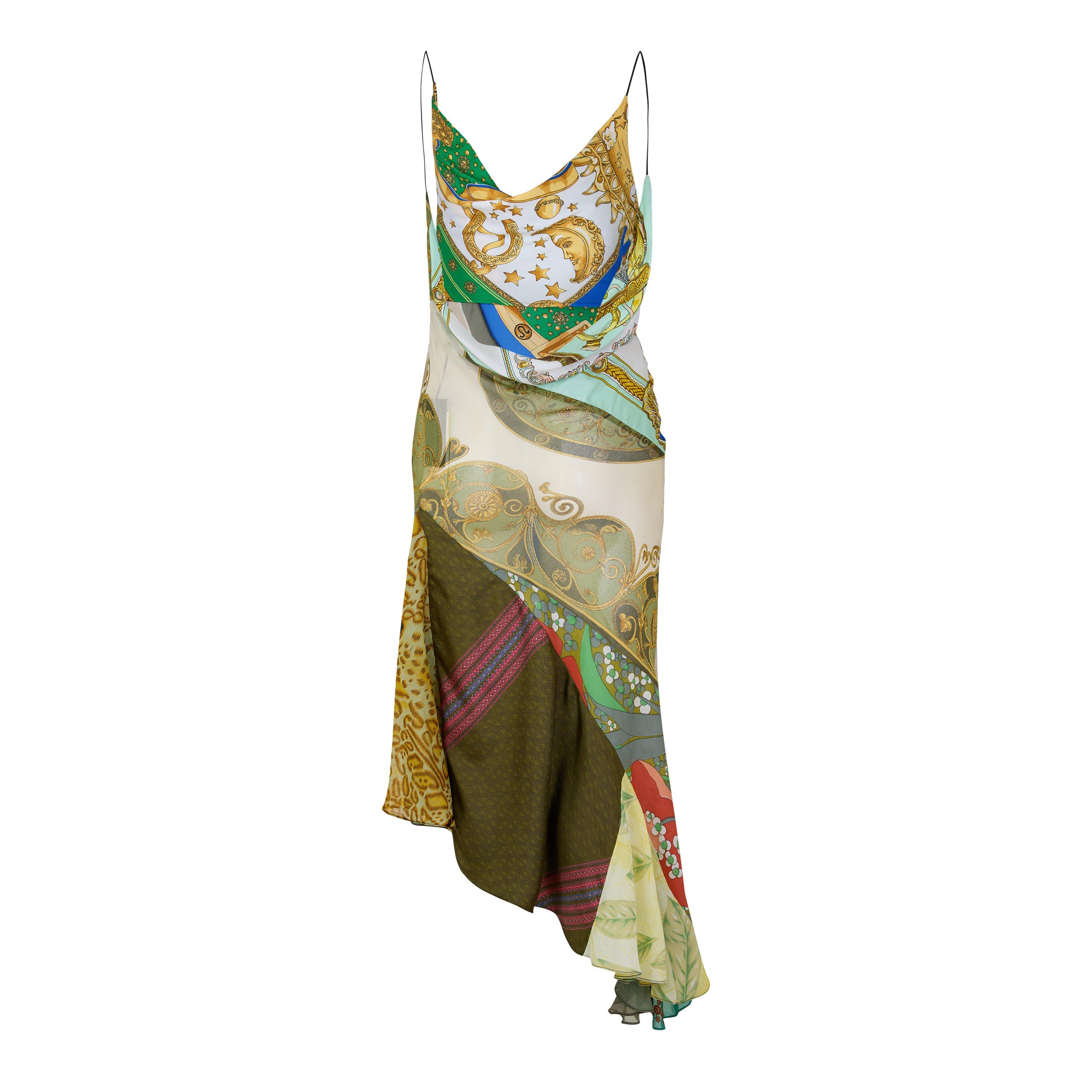 GREEN AND OTHER - Conner Ives - D2 SEXY FISH DRESS - 2