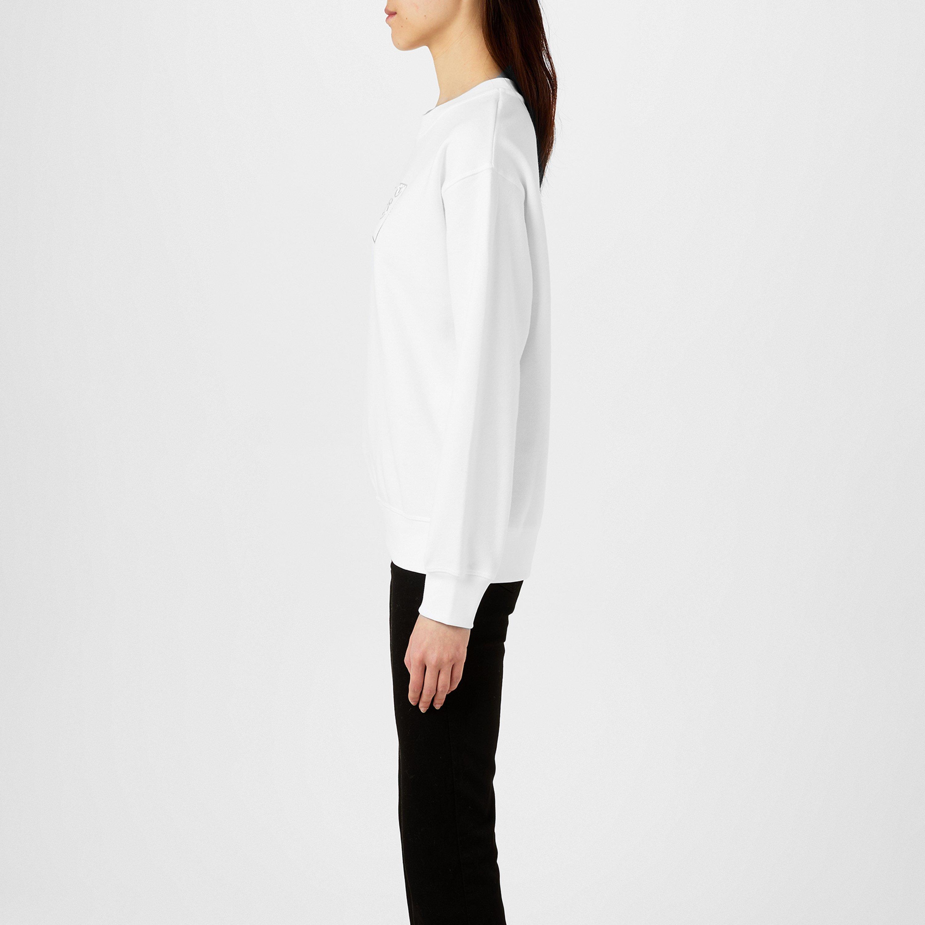 Chrome Outline - Levis - Graphic Crew Sweater Womens - 2