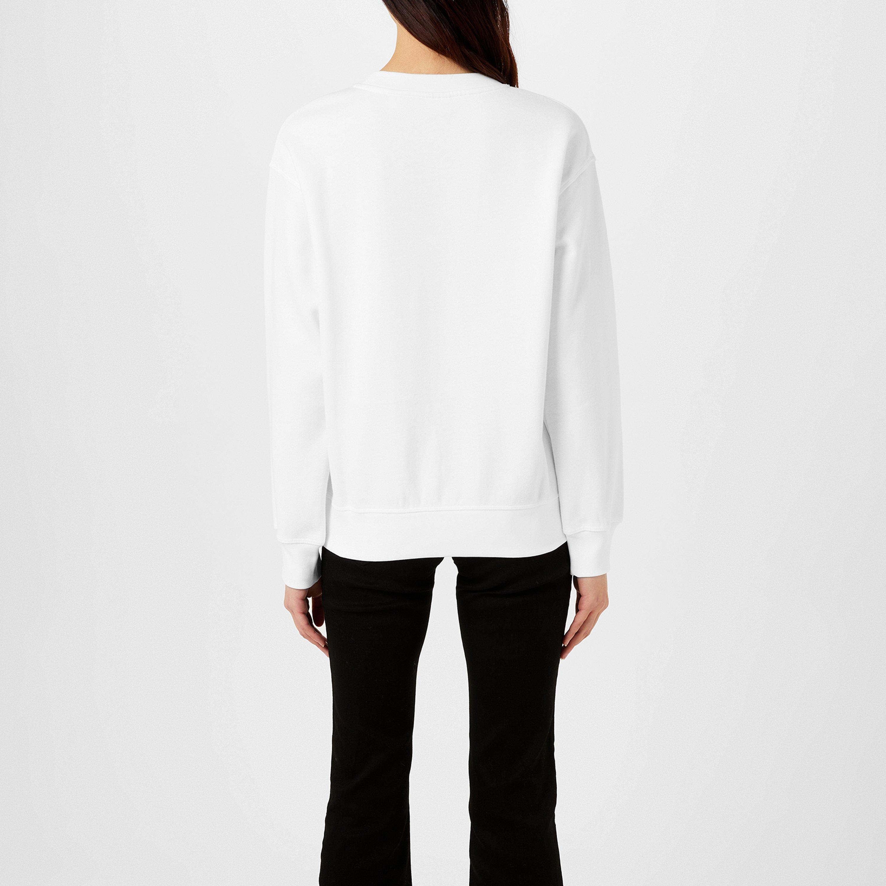 Chrome Outline - Levis - Graphic Crew Sweater Womens - 3