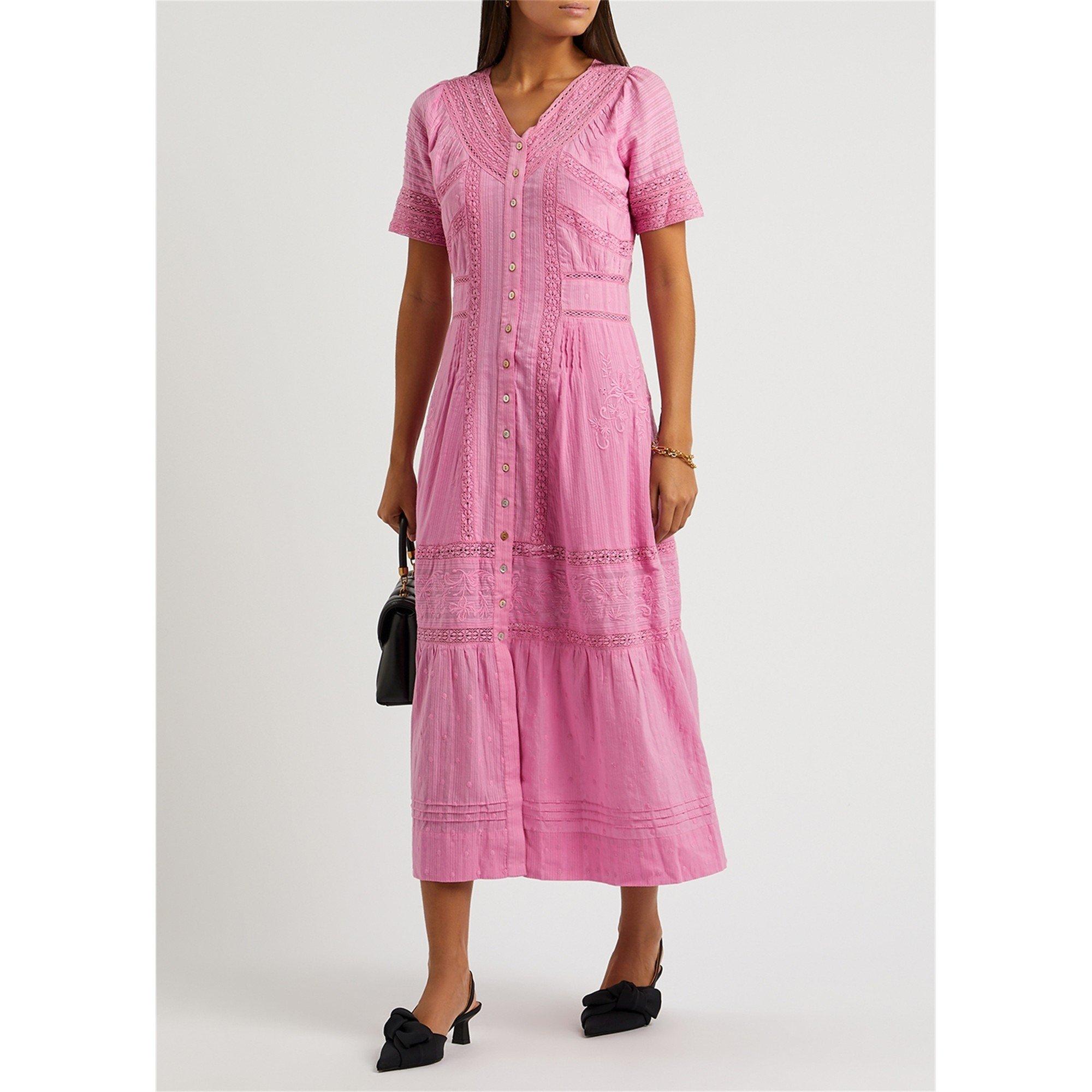 PINK - LoveshackFancy - LD VICTORIAN MAXI DRESS - 5